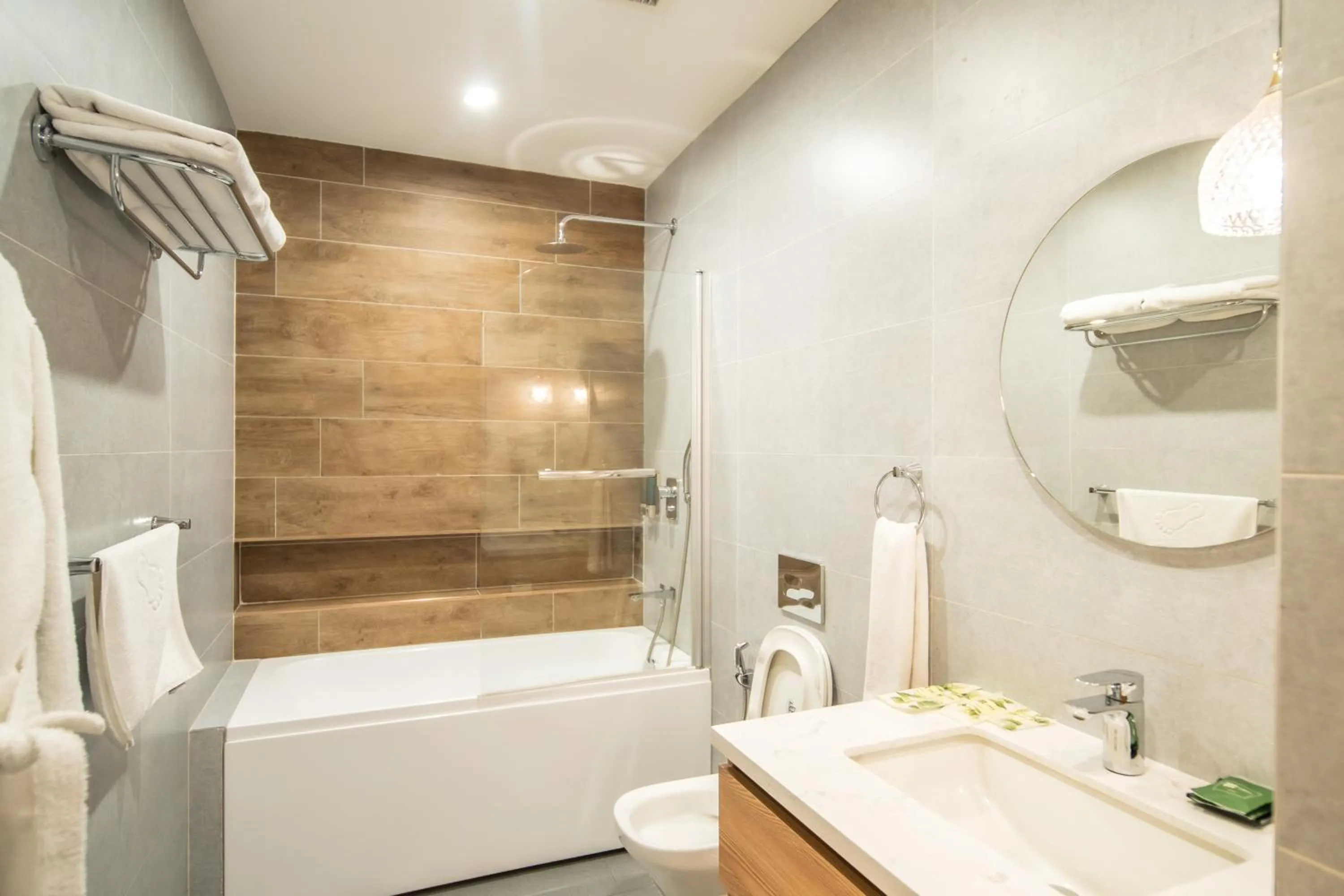 Bath in Loft Hotel Apartment