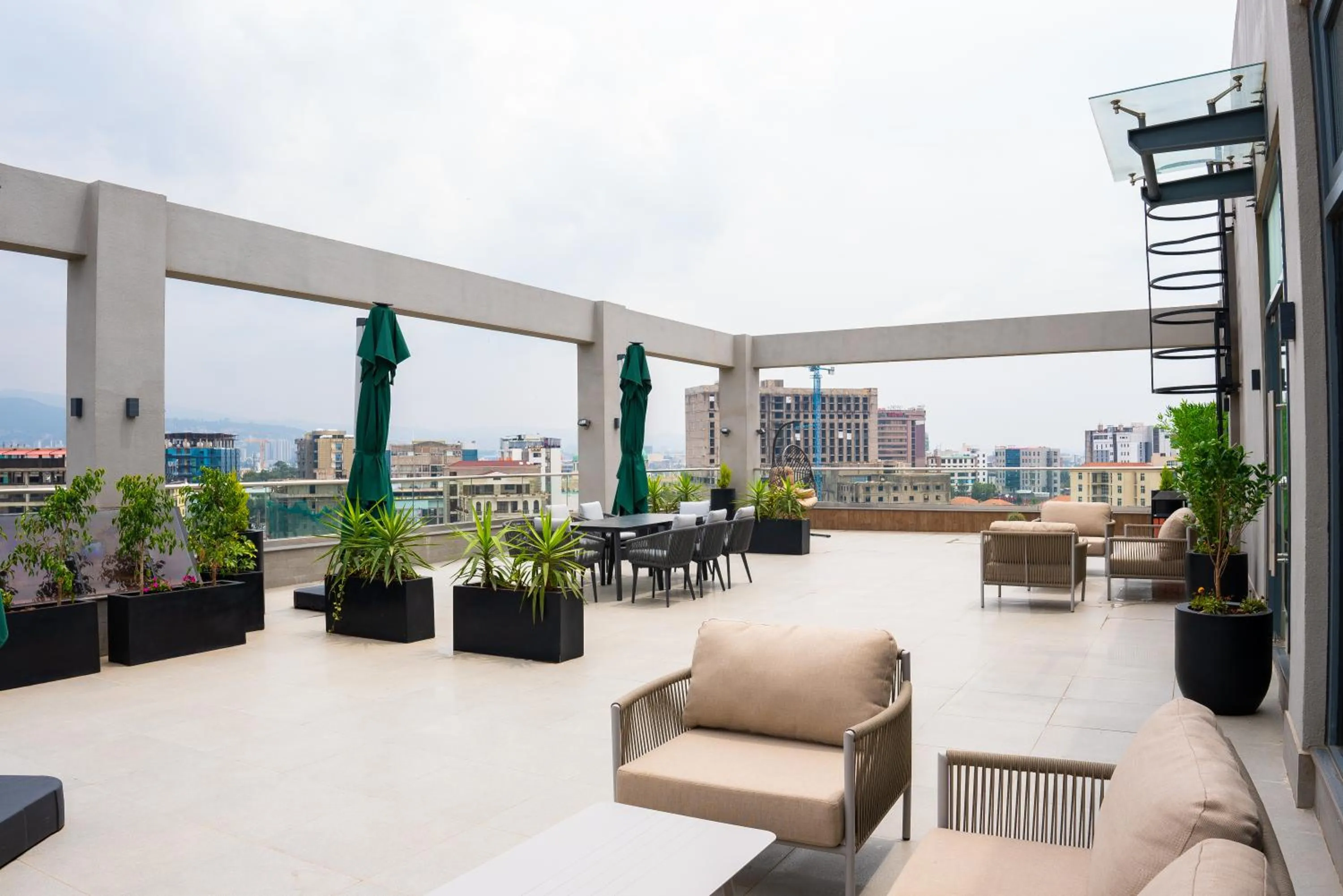 Balcony/Terrace in Loft Hotel Apartment