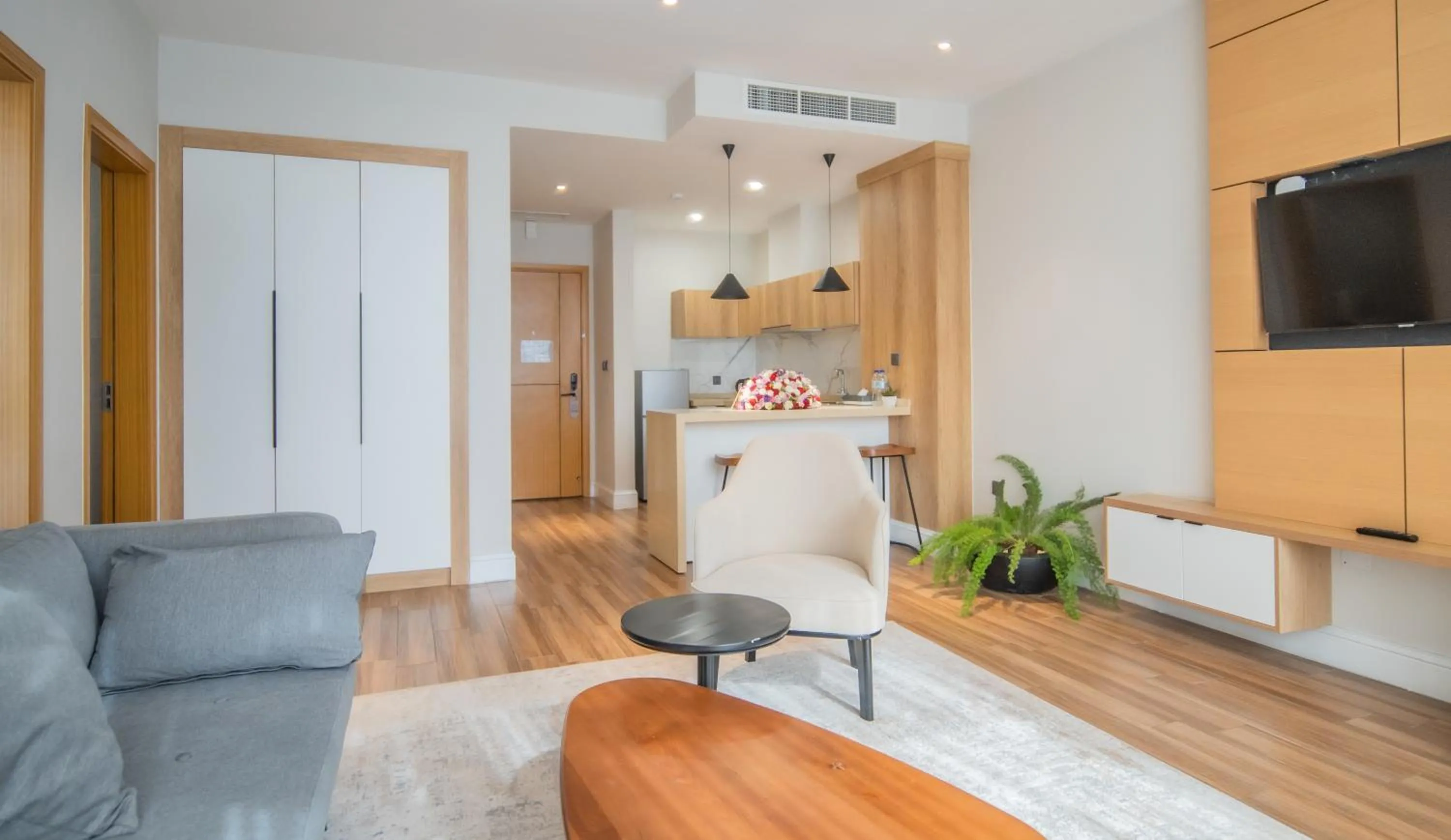 Living room in Loft Hotel Apartment