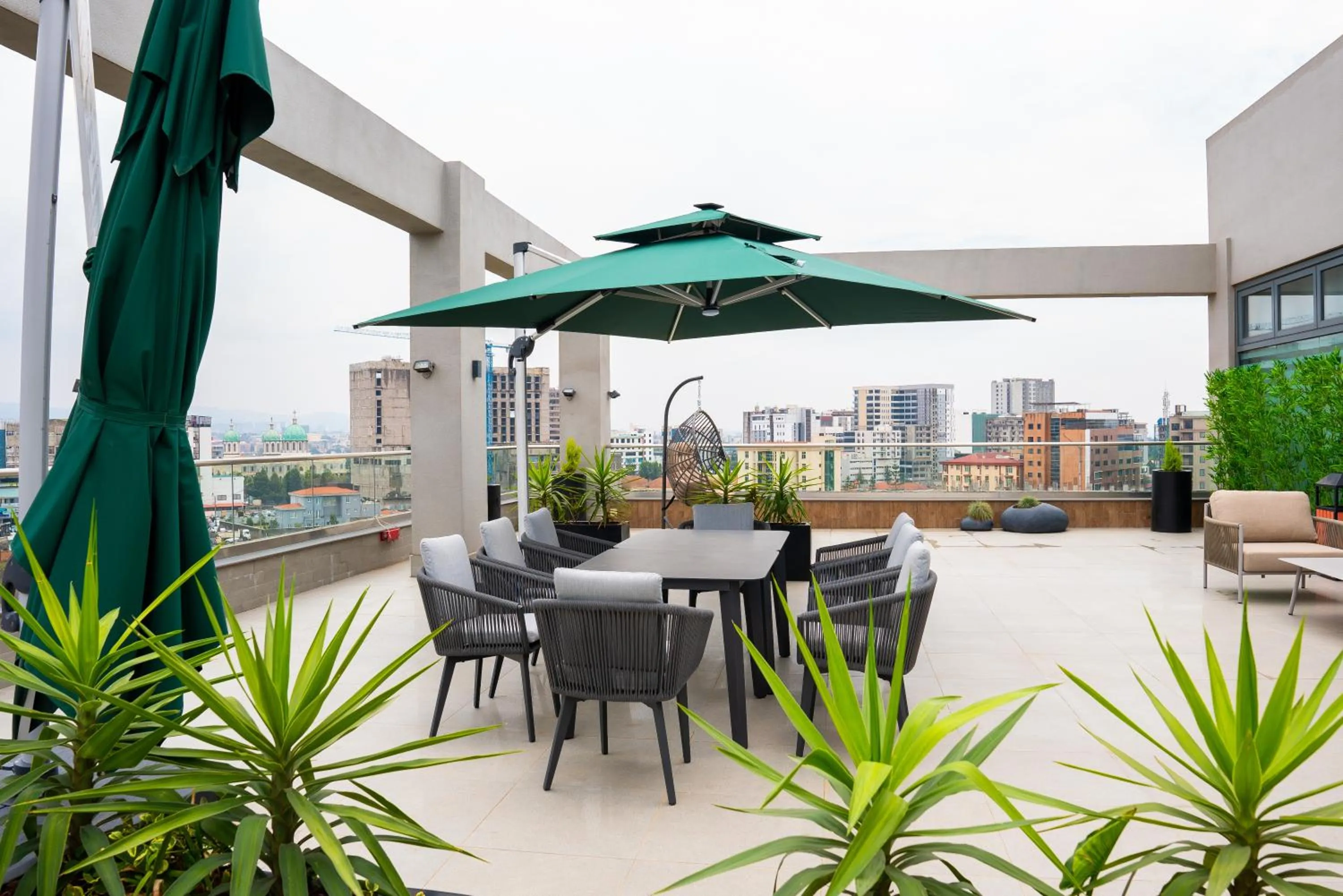 Balcony/Terrace in Loft Hotel Apartment