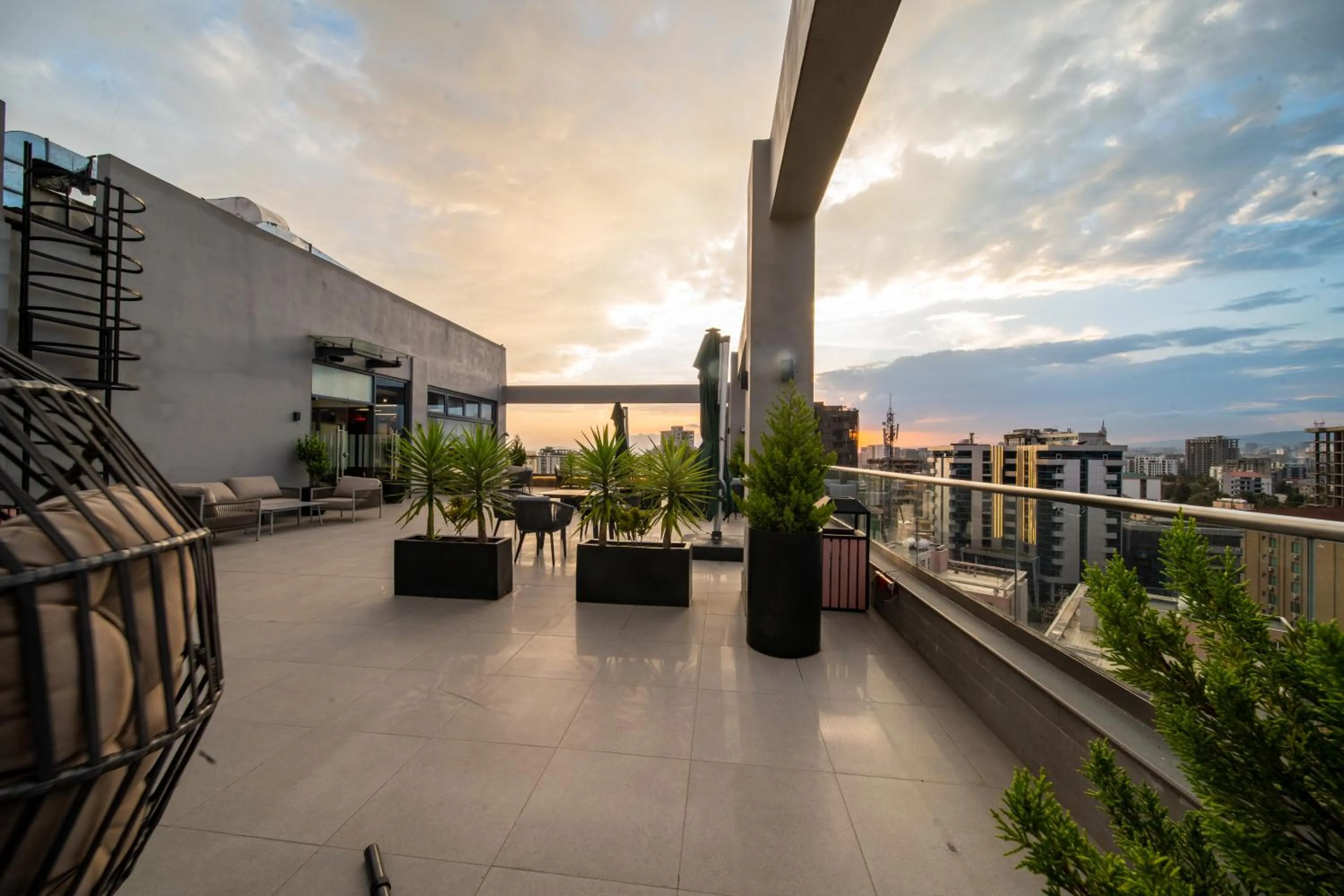 Balcony/Terrace in Loft Hotel Apartment