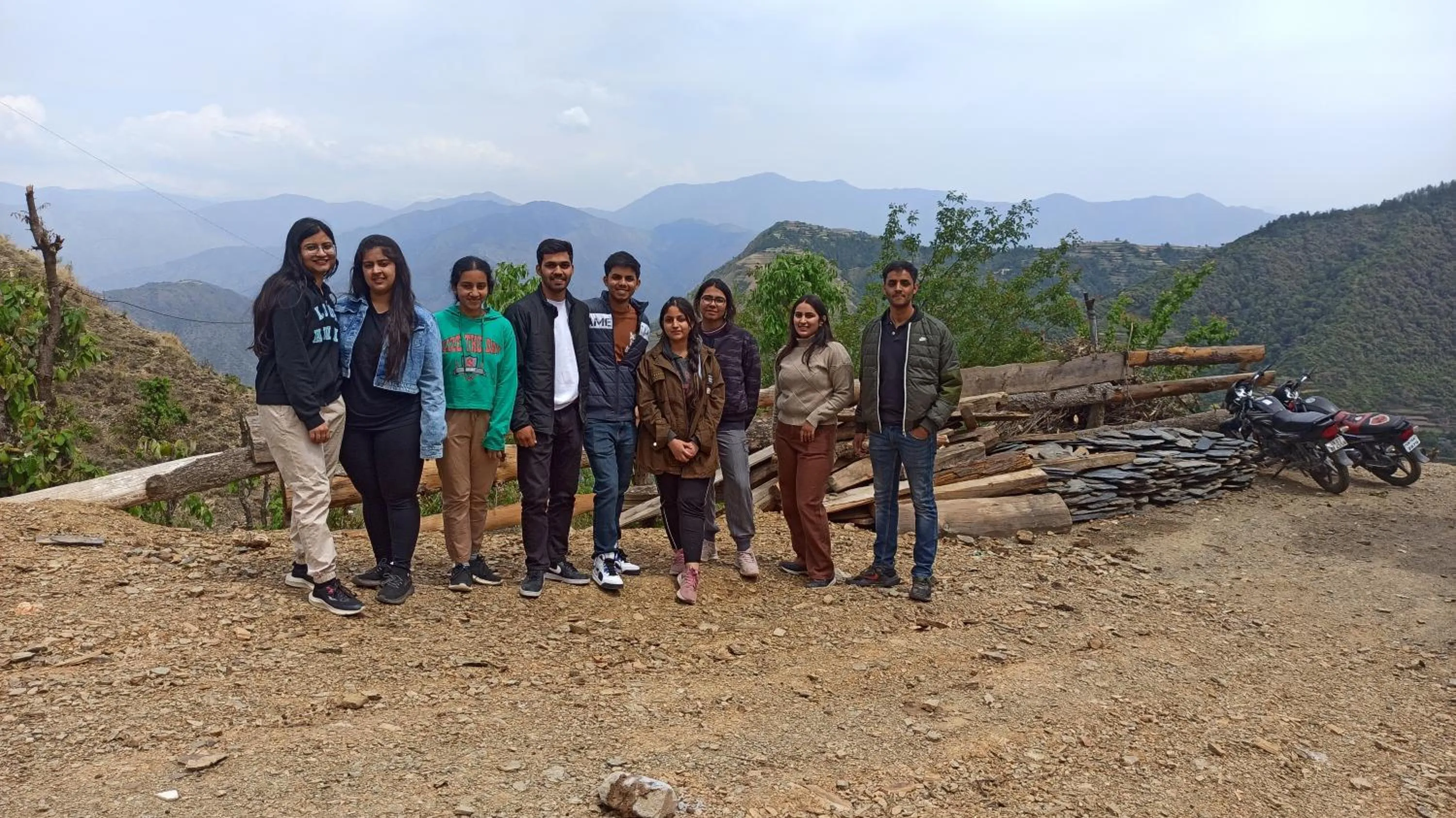 group of guests in Veda Inn