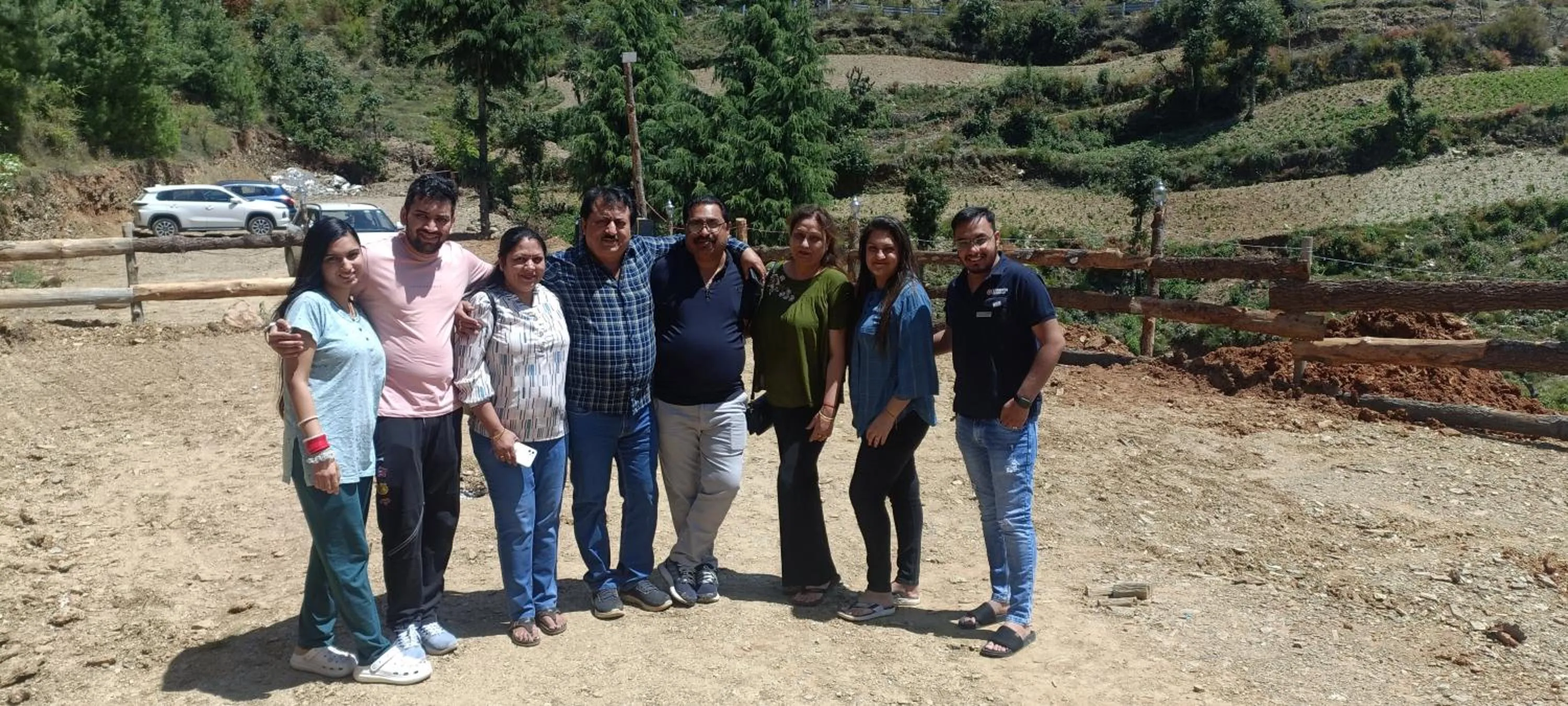 group of guests in Veda Inn