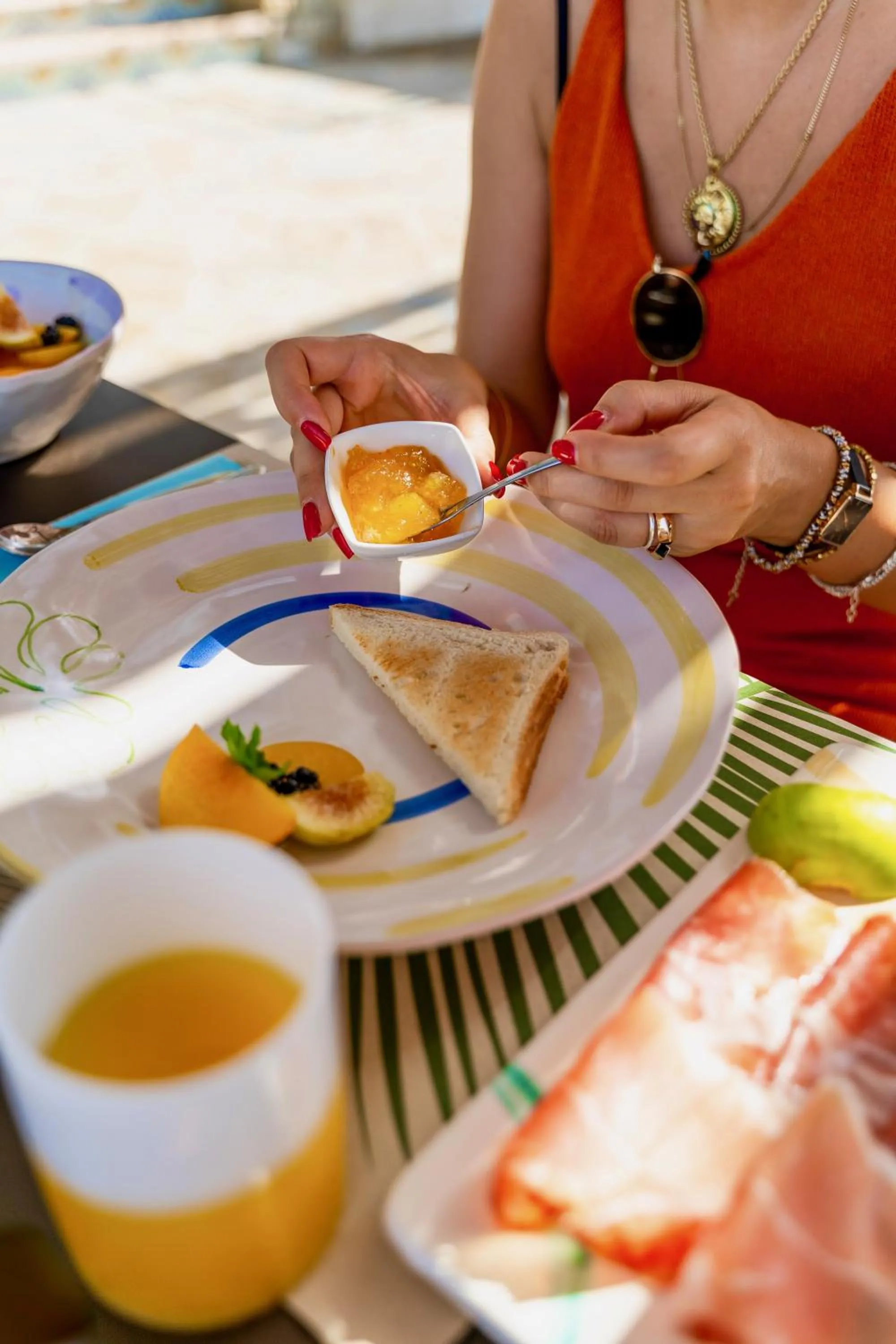 Breakfast in B&B Baia Di Trentova
