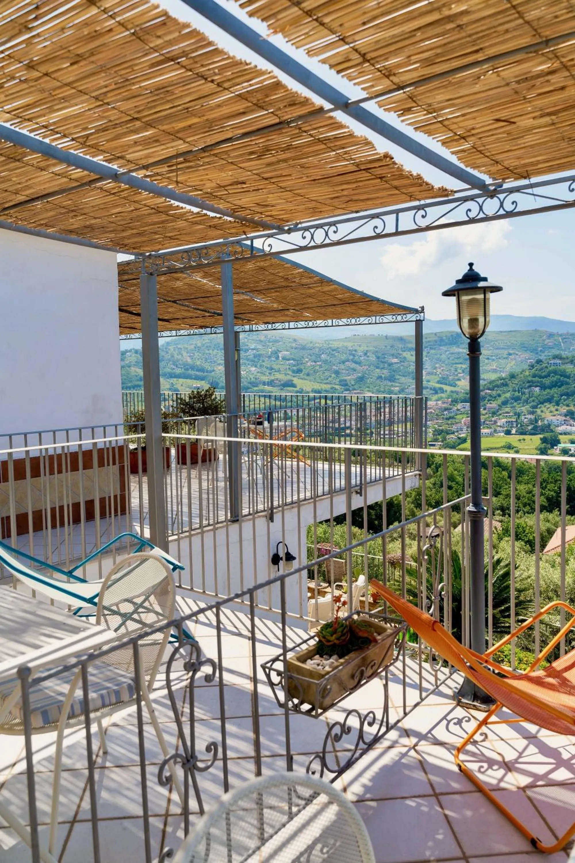 Balcony/Terrace in B&B Baia Di Trentova
