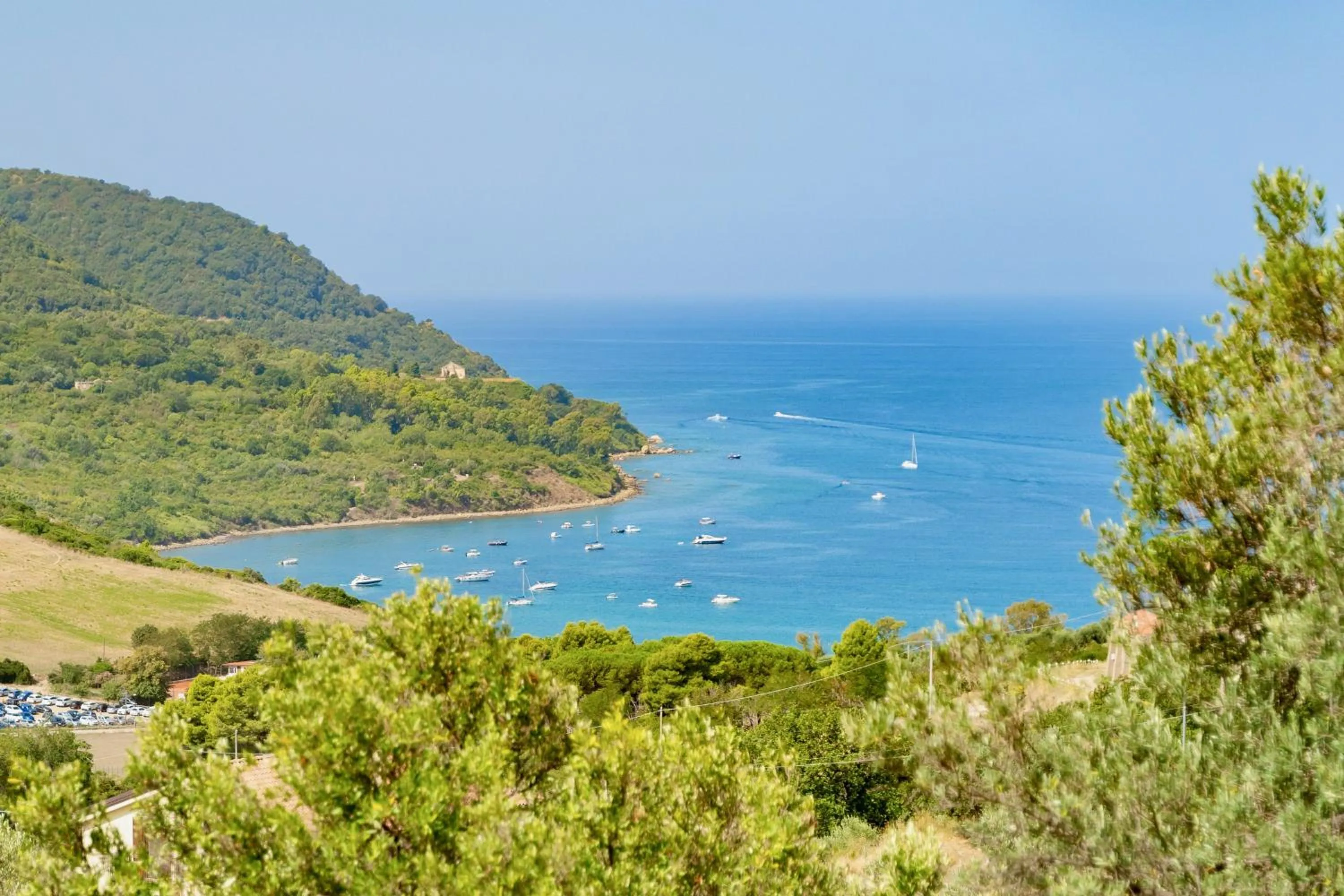 Sea view in B&B Baia Di Trentova