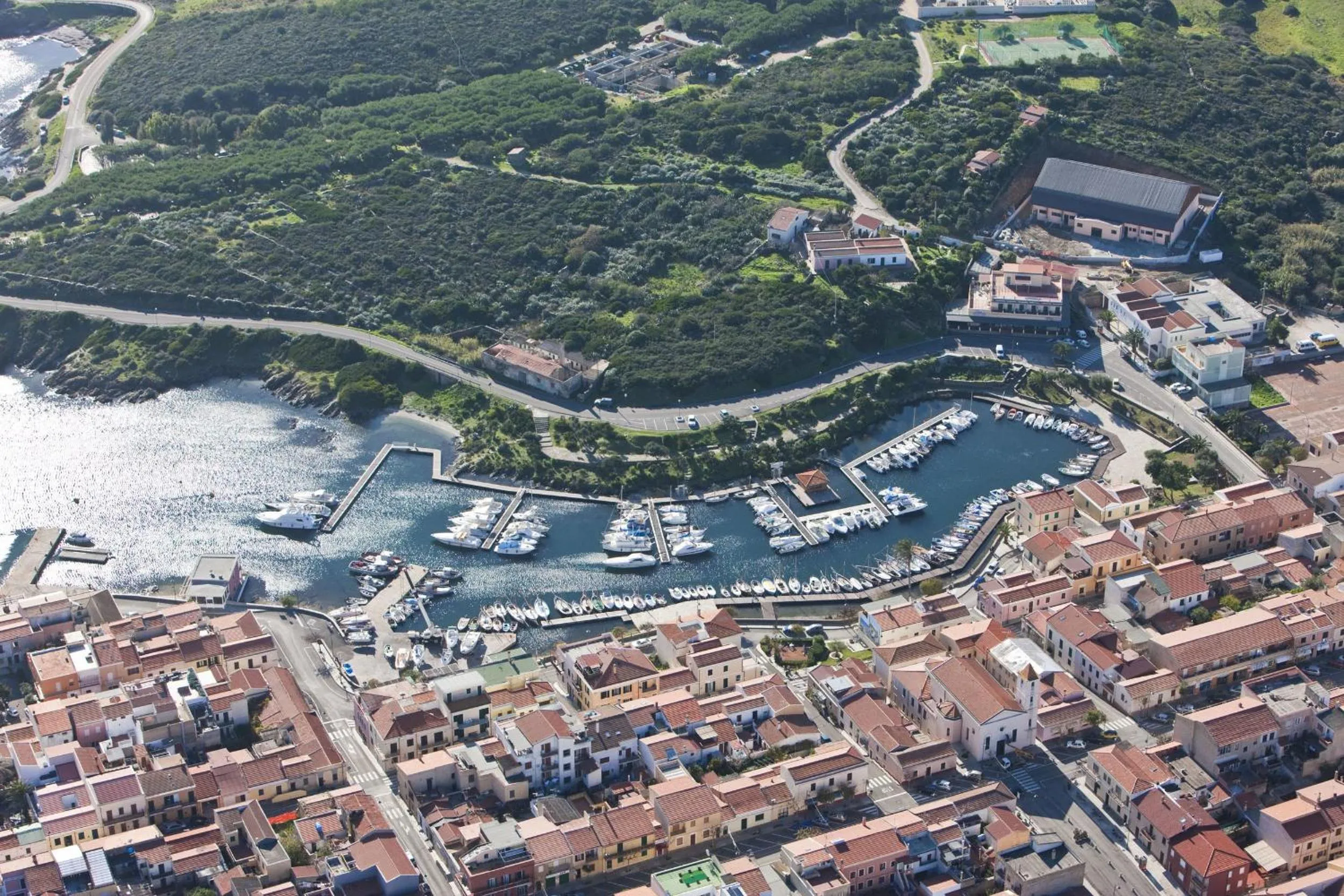 Bird's eye view in Hotel Cala Reale
