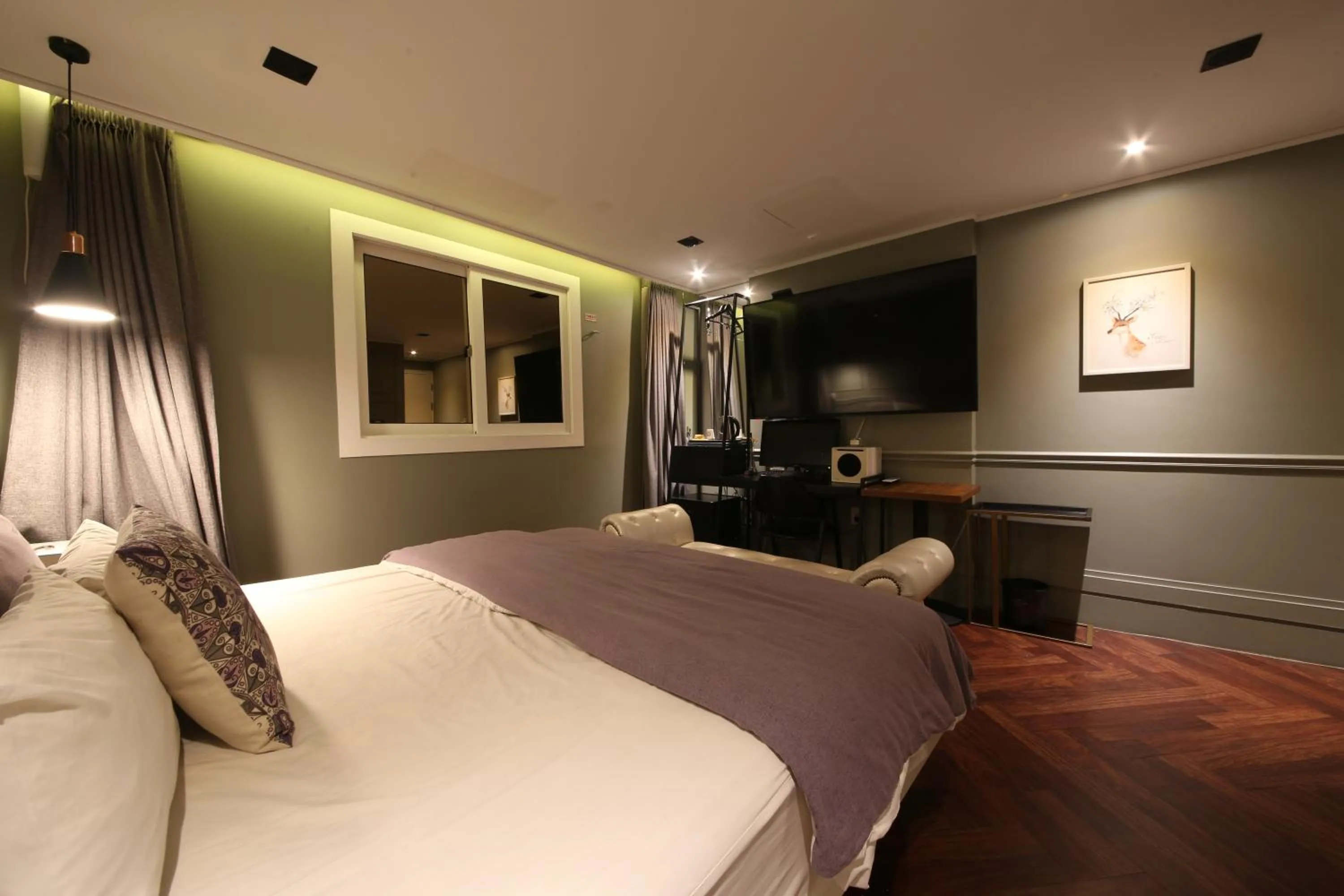 Bed in Hotel Frenchcode