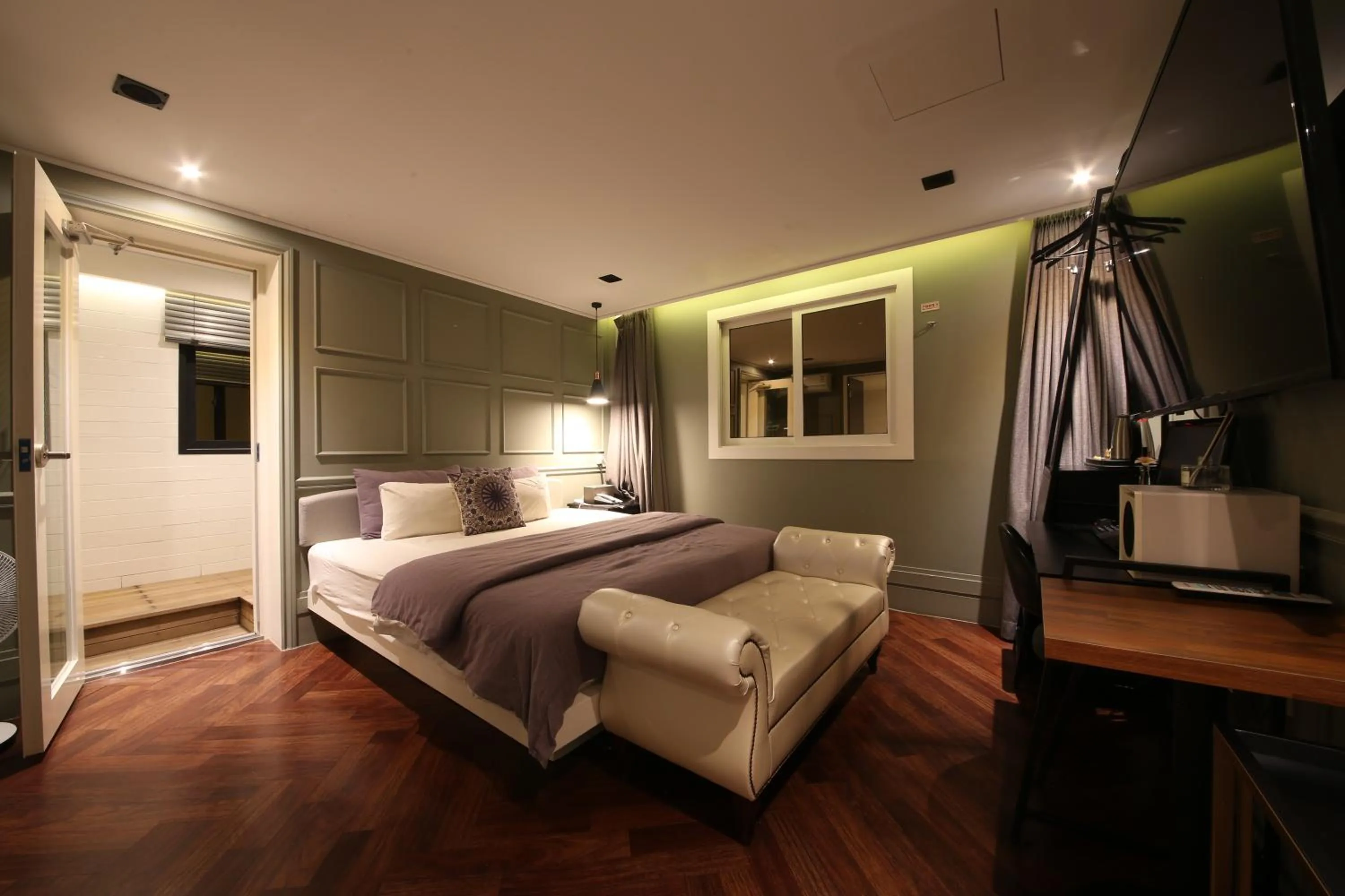 Bed in Hotel Frenchcode