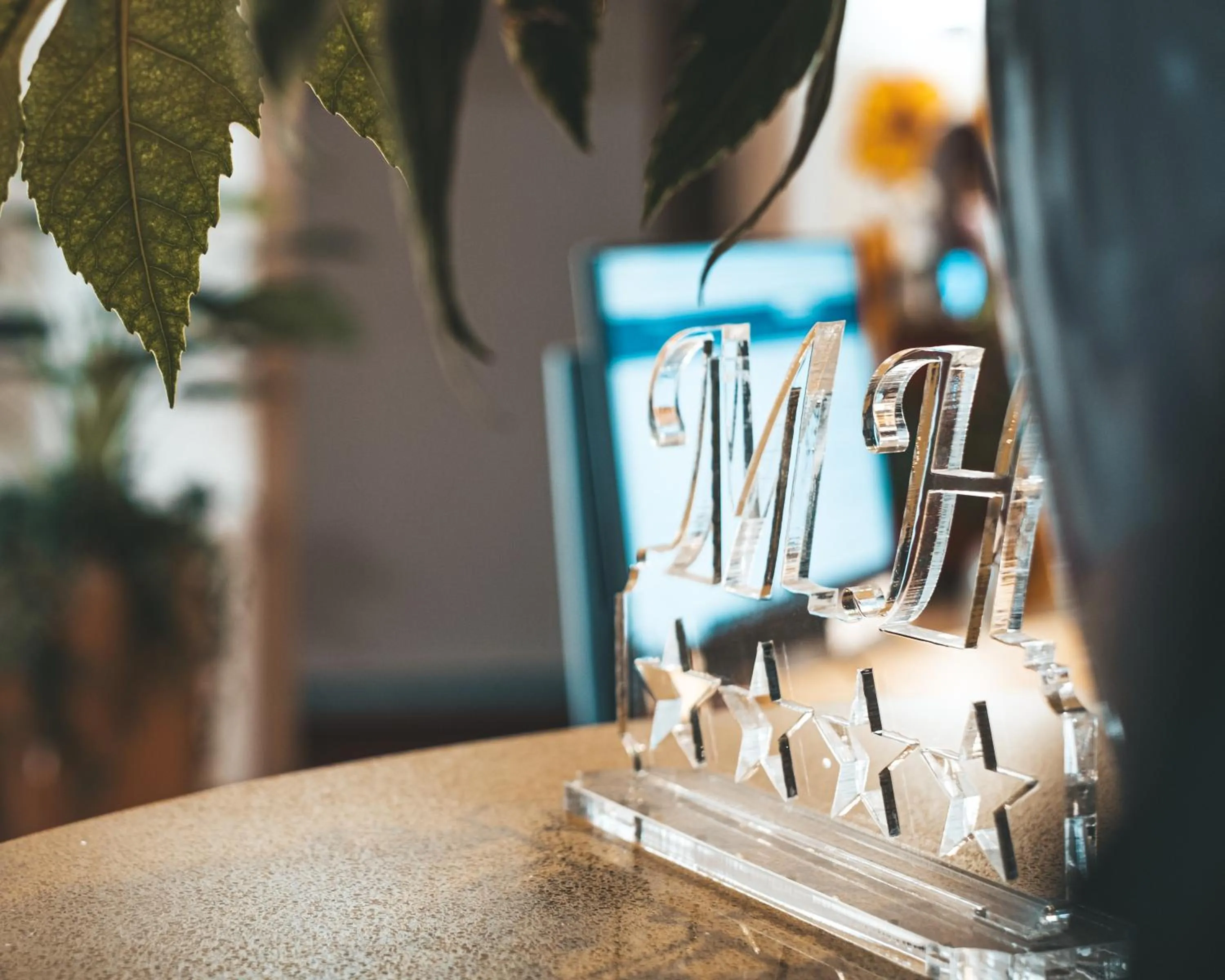 Lobby or reception in Marc Hotel