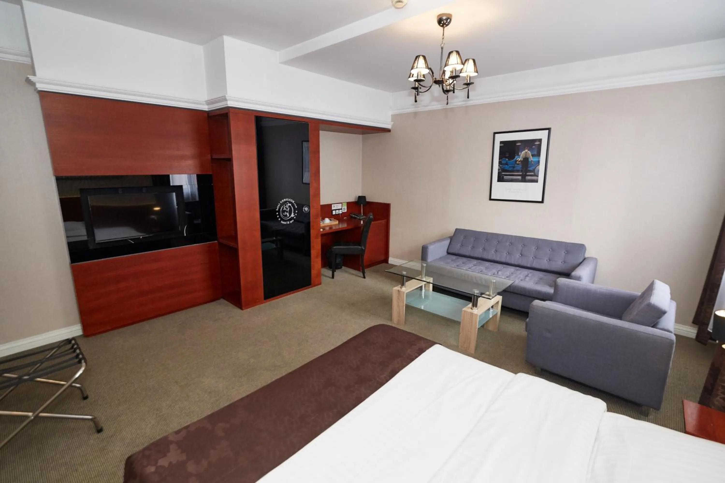 Bed in Hotel&Spa Kameleon