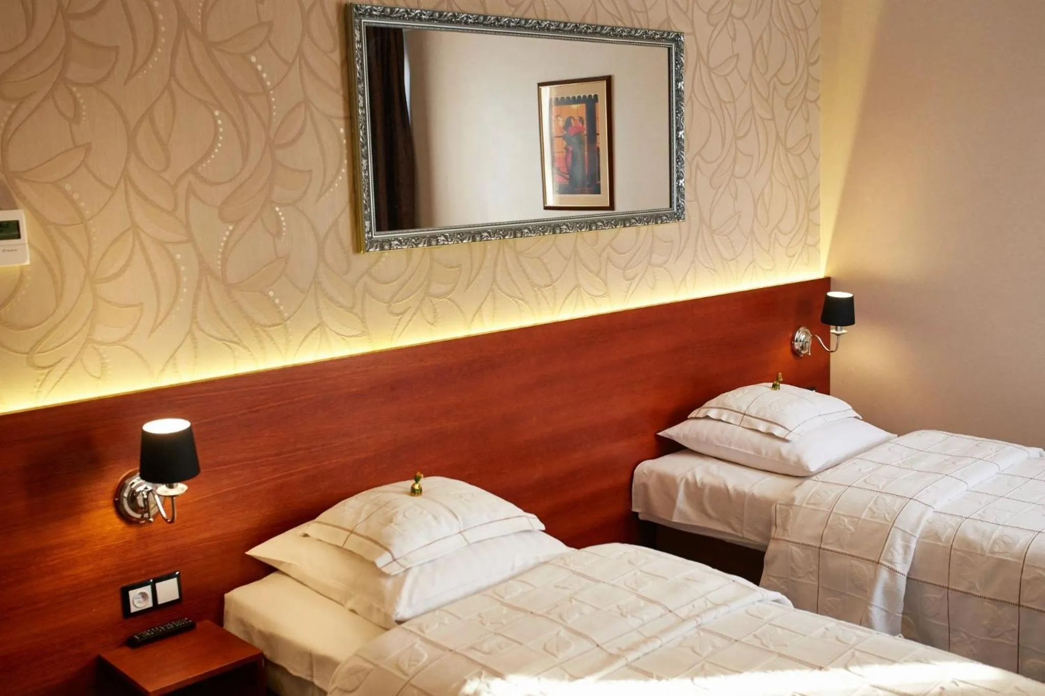 Bed in Hotel&Spa Kameleon