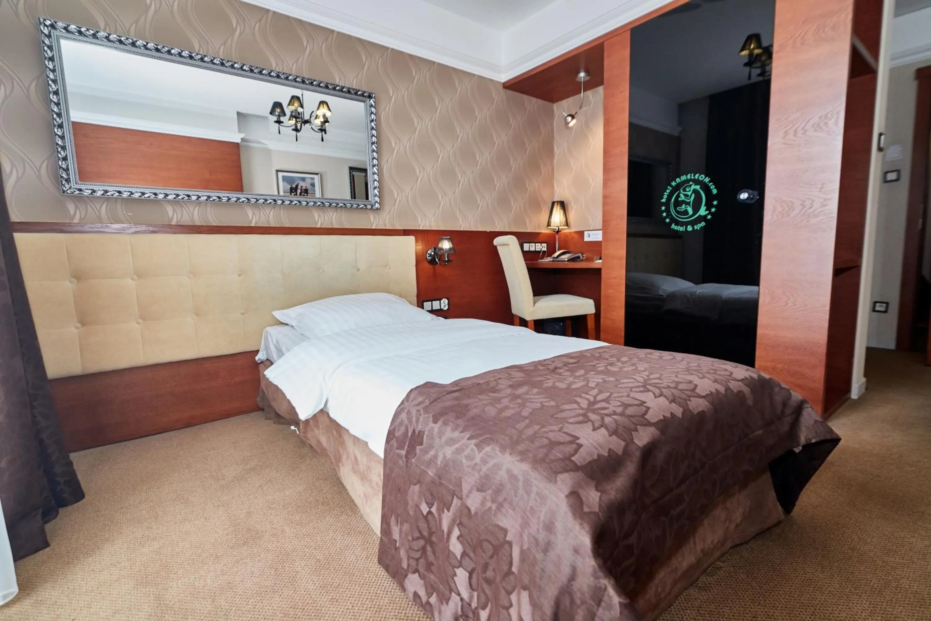 Bed in Hotel&Spa Kameleon