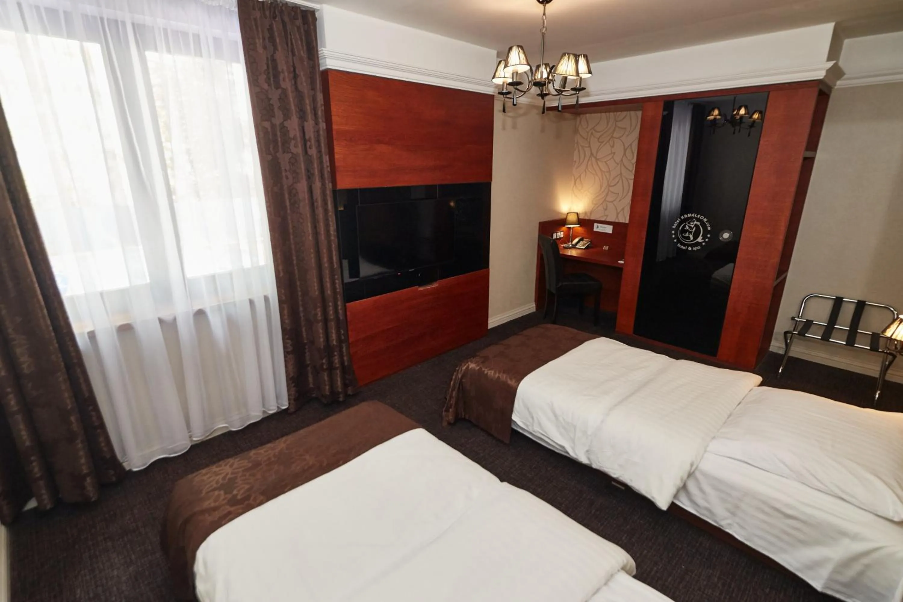 Bed in Hotel&Spa Kameleon