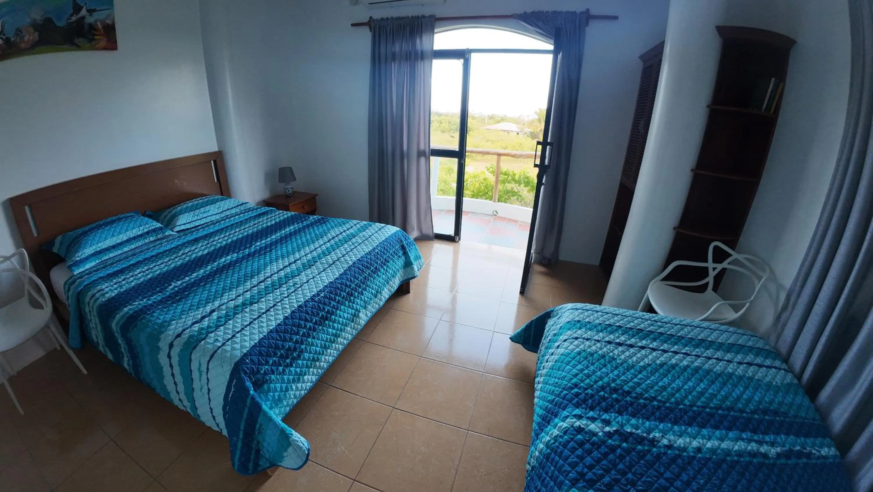 Bed in Hostal Neptuno - Poseidon