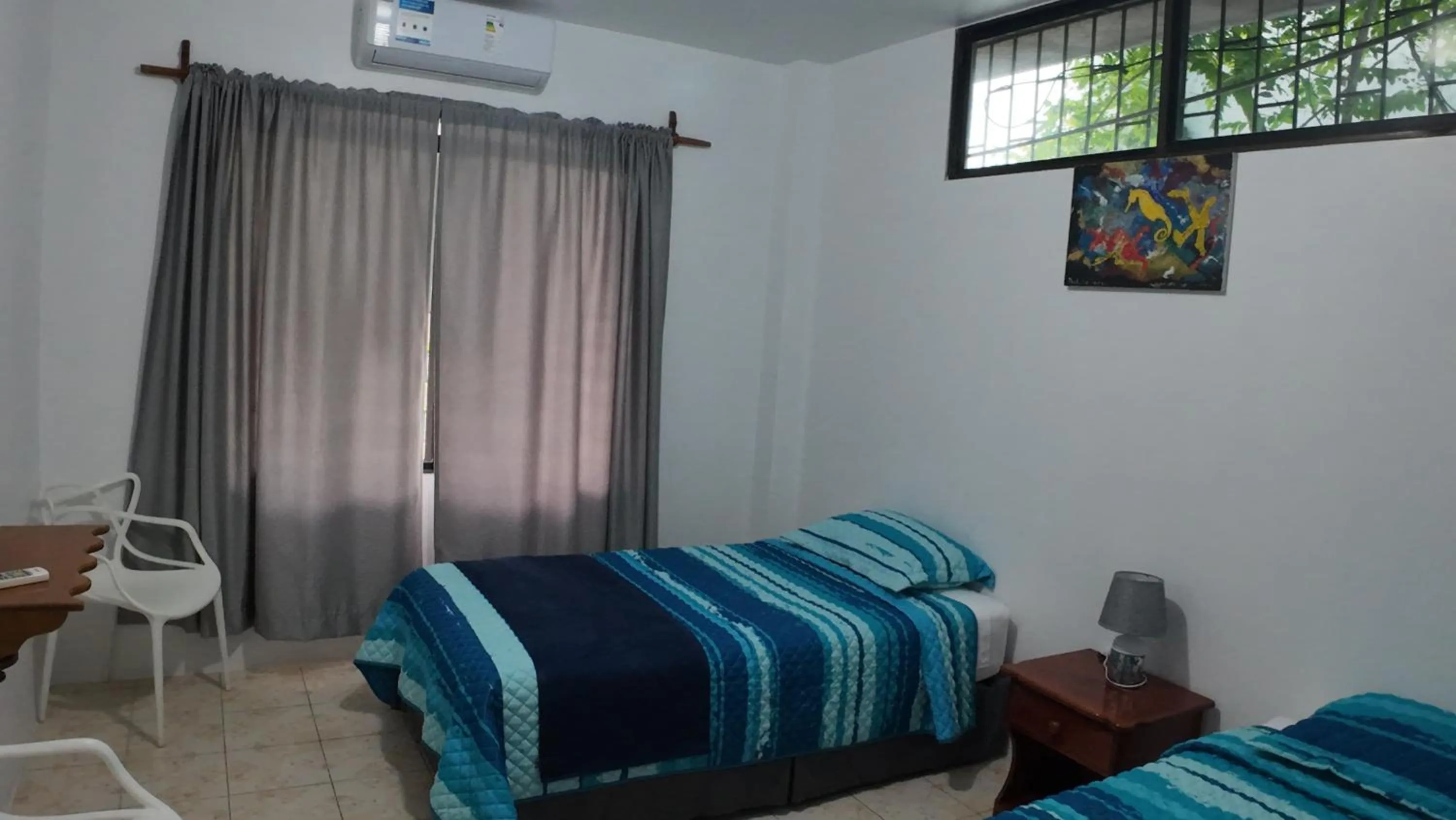 Bed in Hostal Neptuno - Poseidon