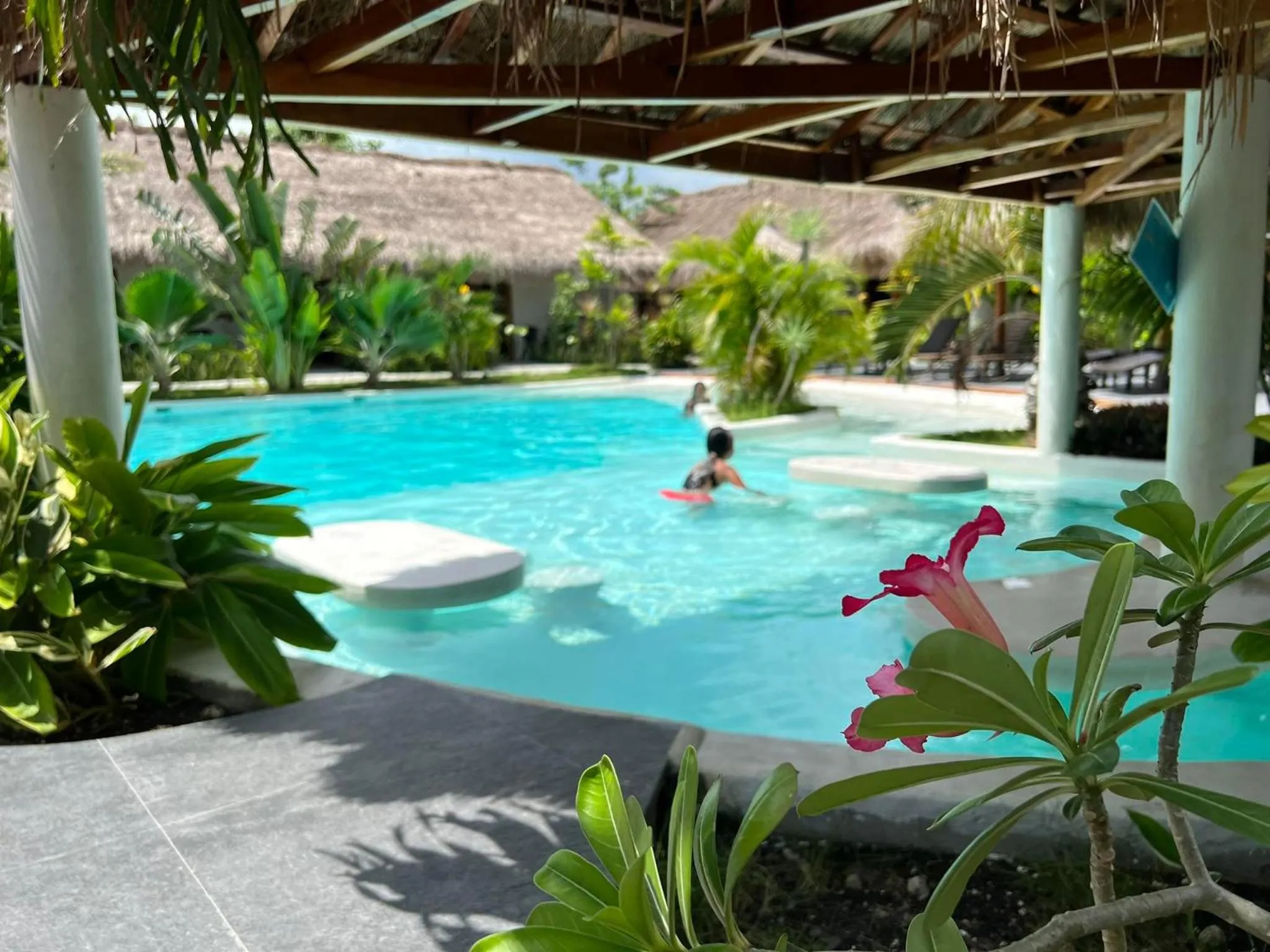 Swimming pool in Secret paradise moalboal