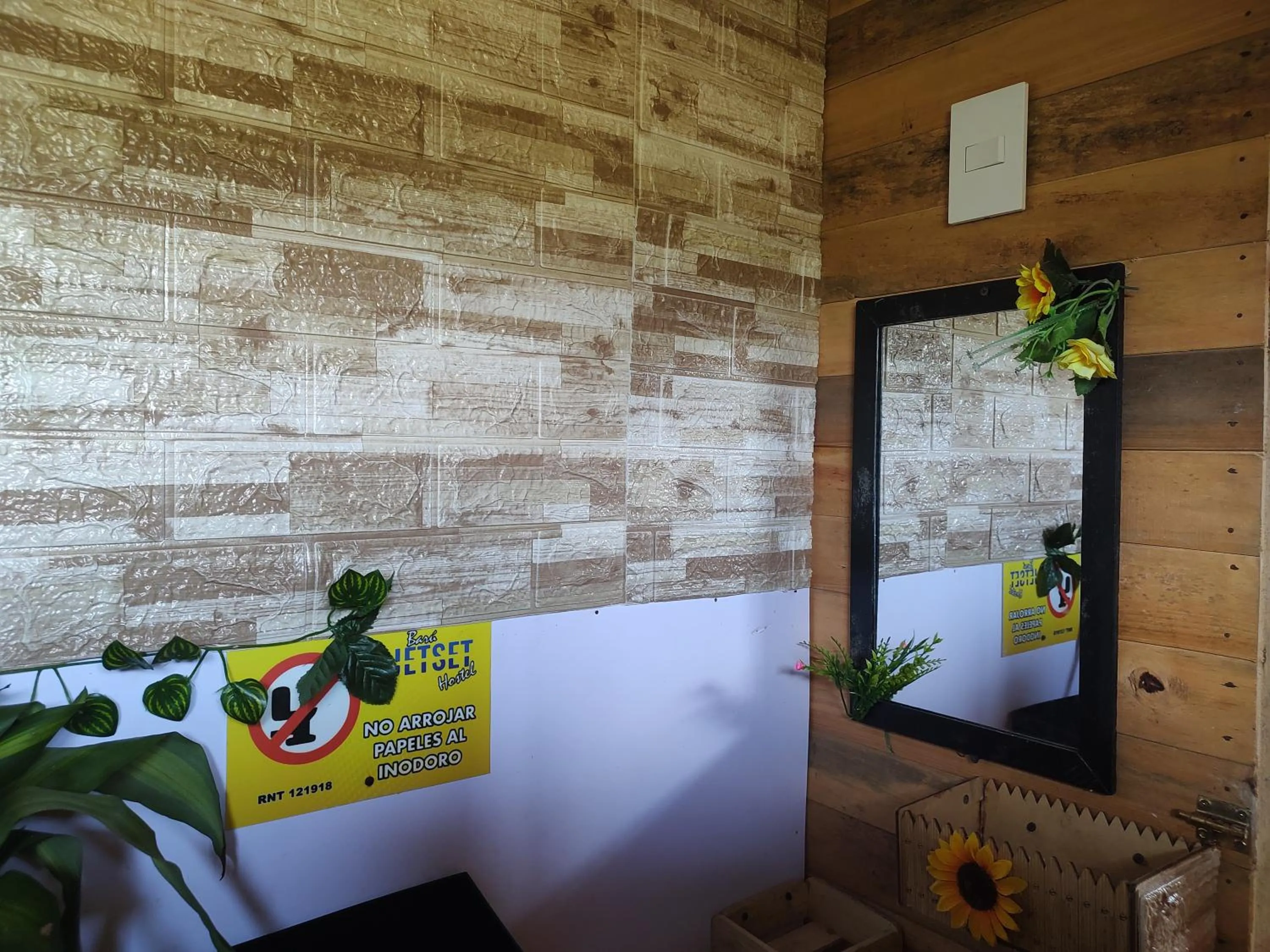 Bathroom in Baru Jet Set Beach & Hostal