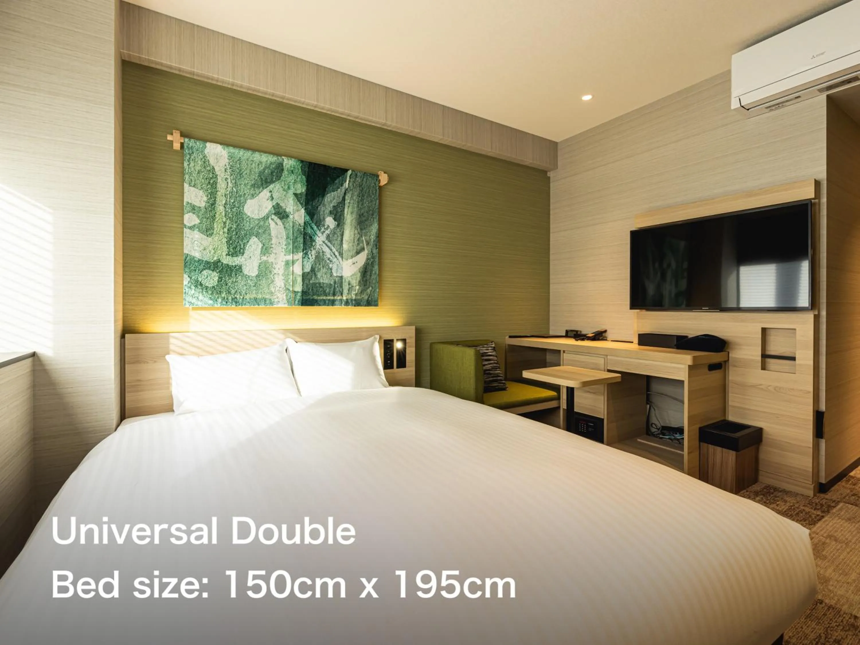 Photo of the whole room, Bed in La'gent Hotel Kyoto Nijo