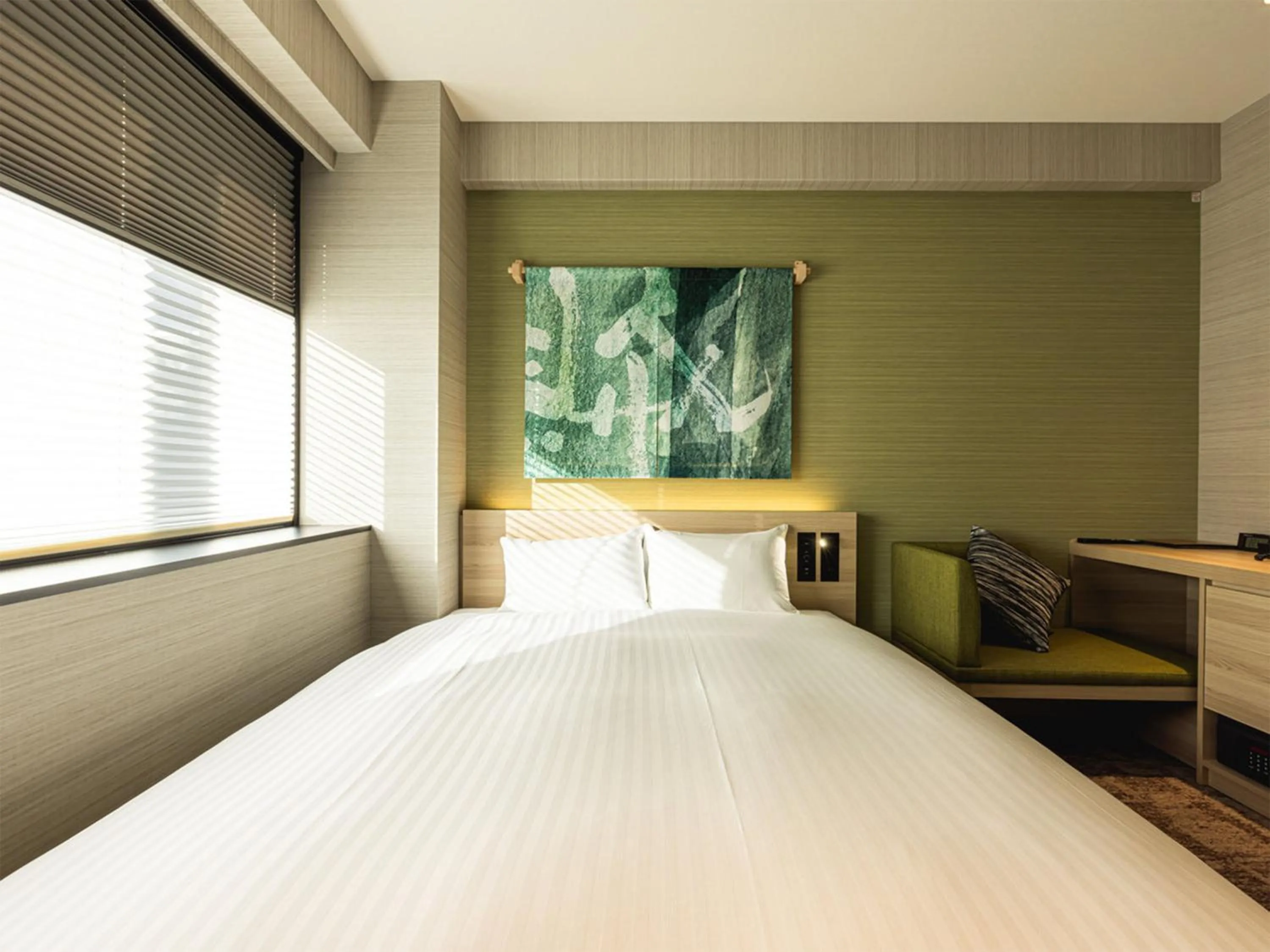 Photo of the whole room, Bed in La'gent Hotel Kyoto Nijo