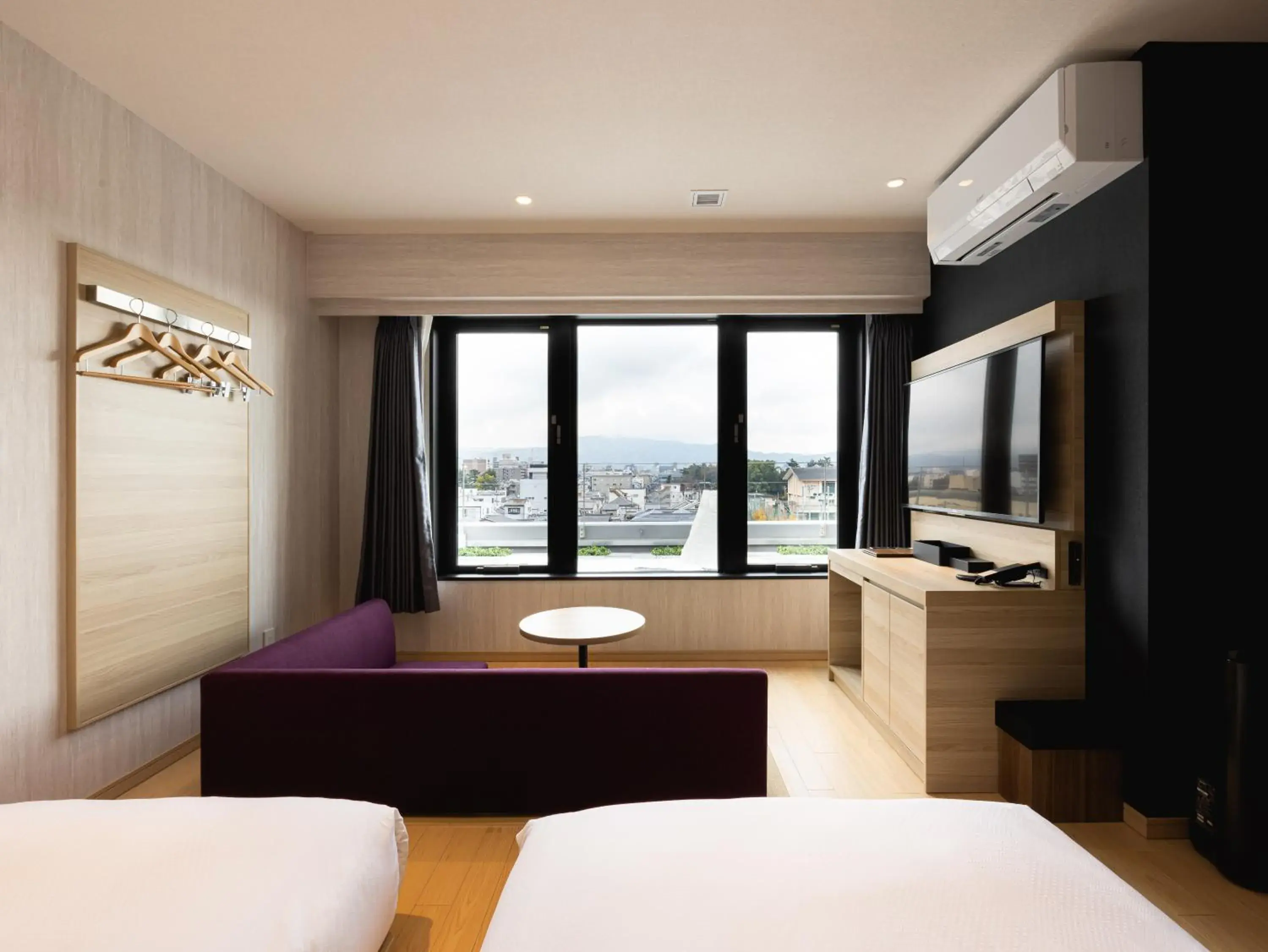 Bed in La'gent Hotel Kyoto Nijo Bed in La'gent Hotel Kyoto Nijo