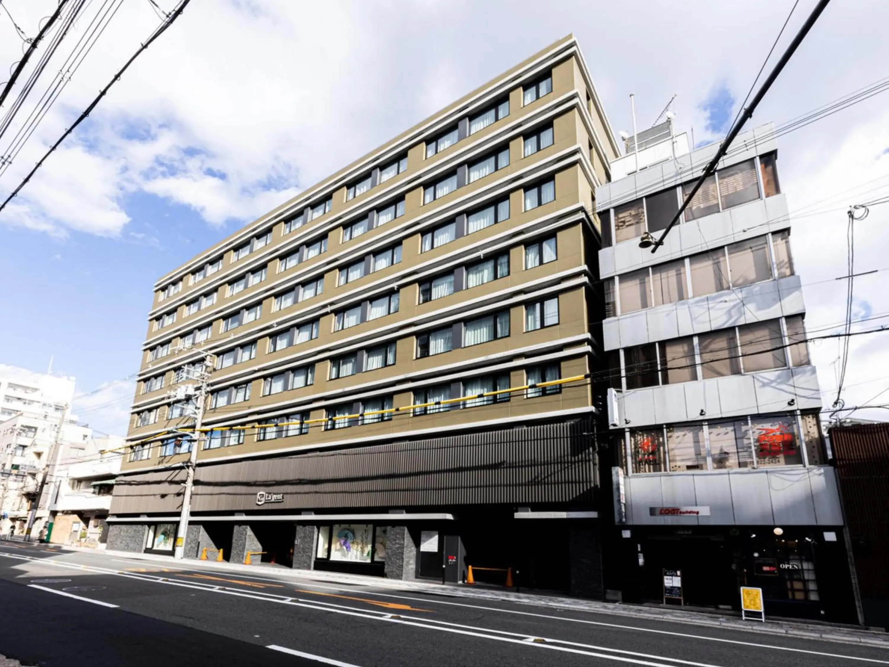 Property building in La'gent Hotel Kyoto Nijo Property building in La'gent Hotel Kyoto Nijo