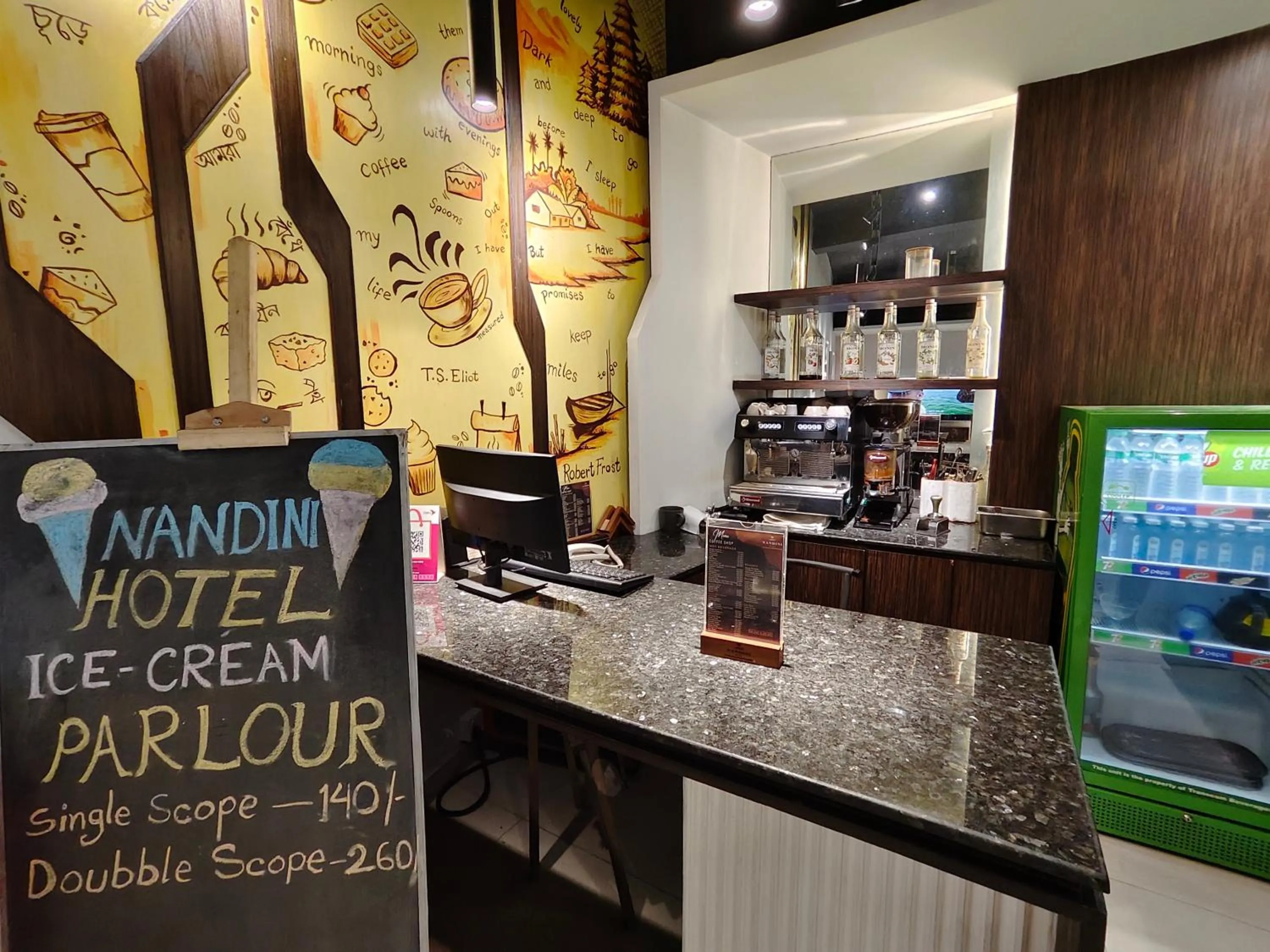 Coffee/tea facilities in Hotel Nandini