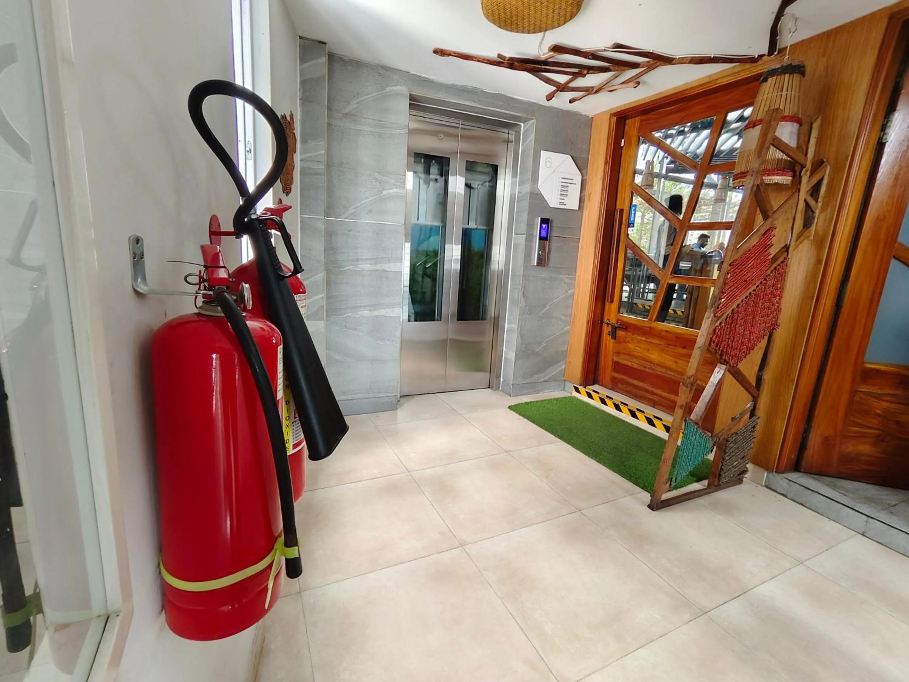 elevator in Hotel Nandini