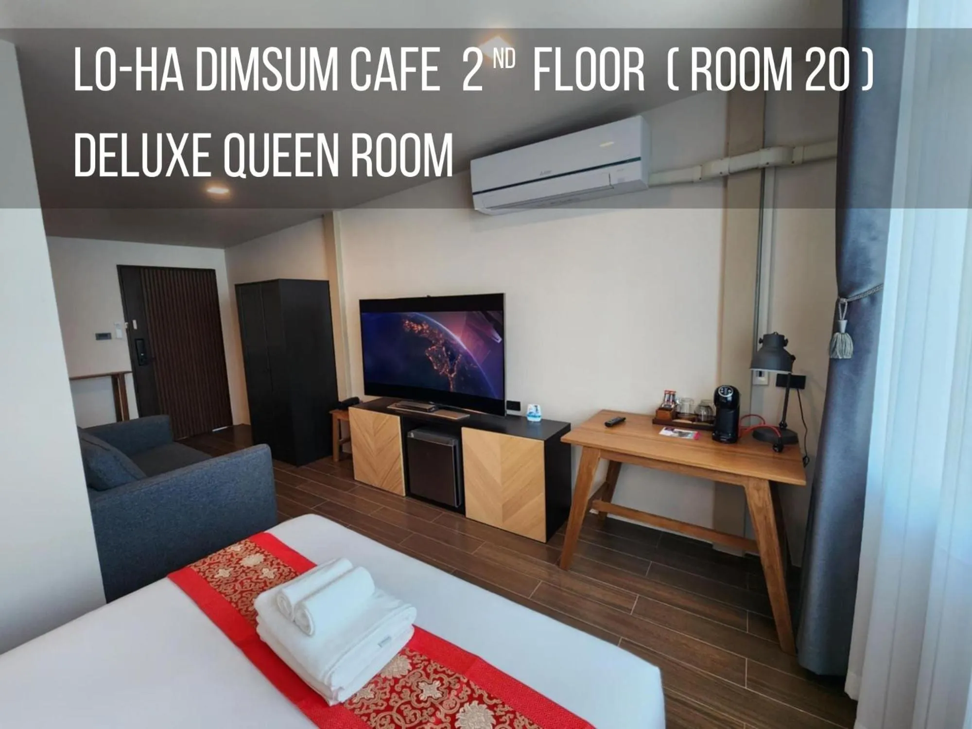 Bedroom, Bed in Lo-Ha Guest house, Contactless Check-in