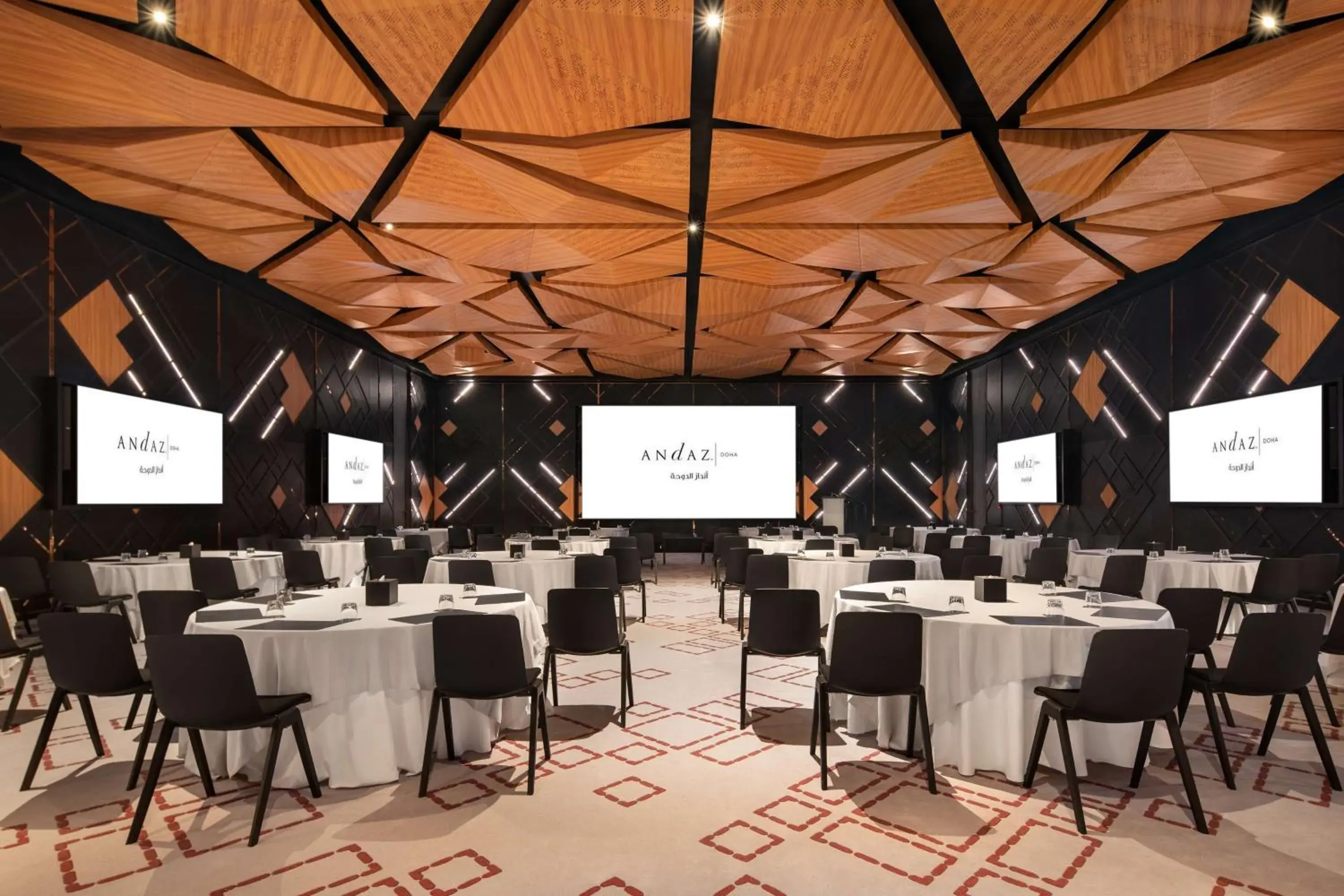 Lobby or reception in Andaz Doha, by Hyatt Lobby or reception in Andaz Doha, by Hyatt