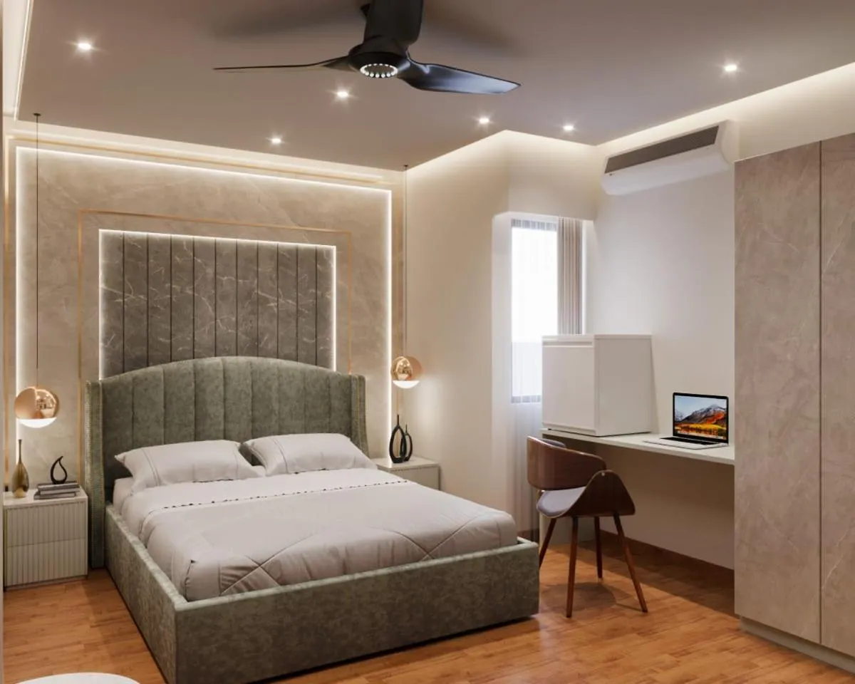 Bed in THE GREENSTAR INN PREMIUM