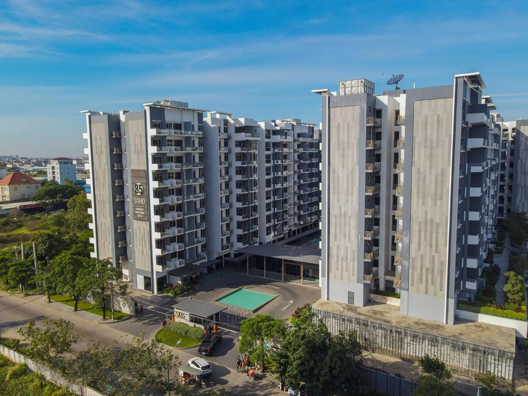 Property building in 85 SOHO Hotel & Apartment