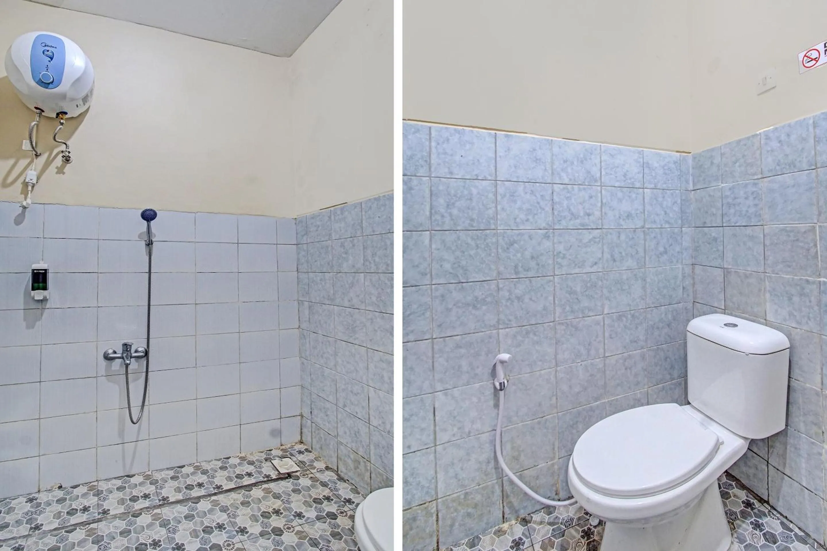 Bathroom in OYO Life 91600 Syariah Army Kost & Homestay