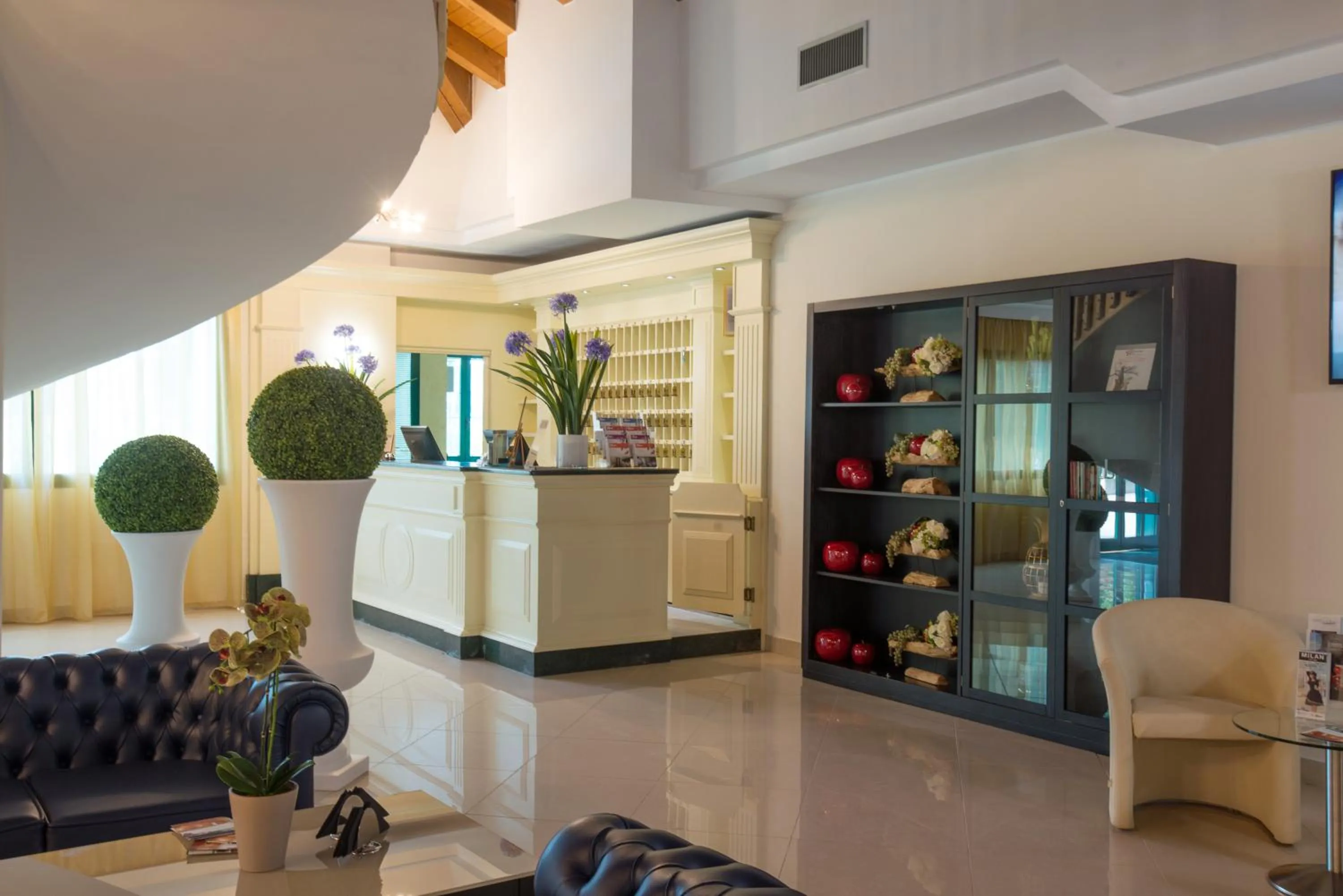 Lobby or reception in AS Hotel Sempione Fiera