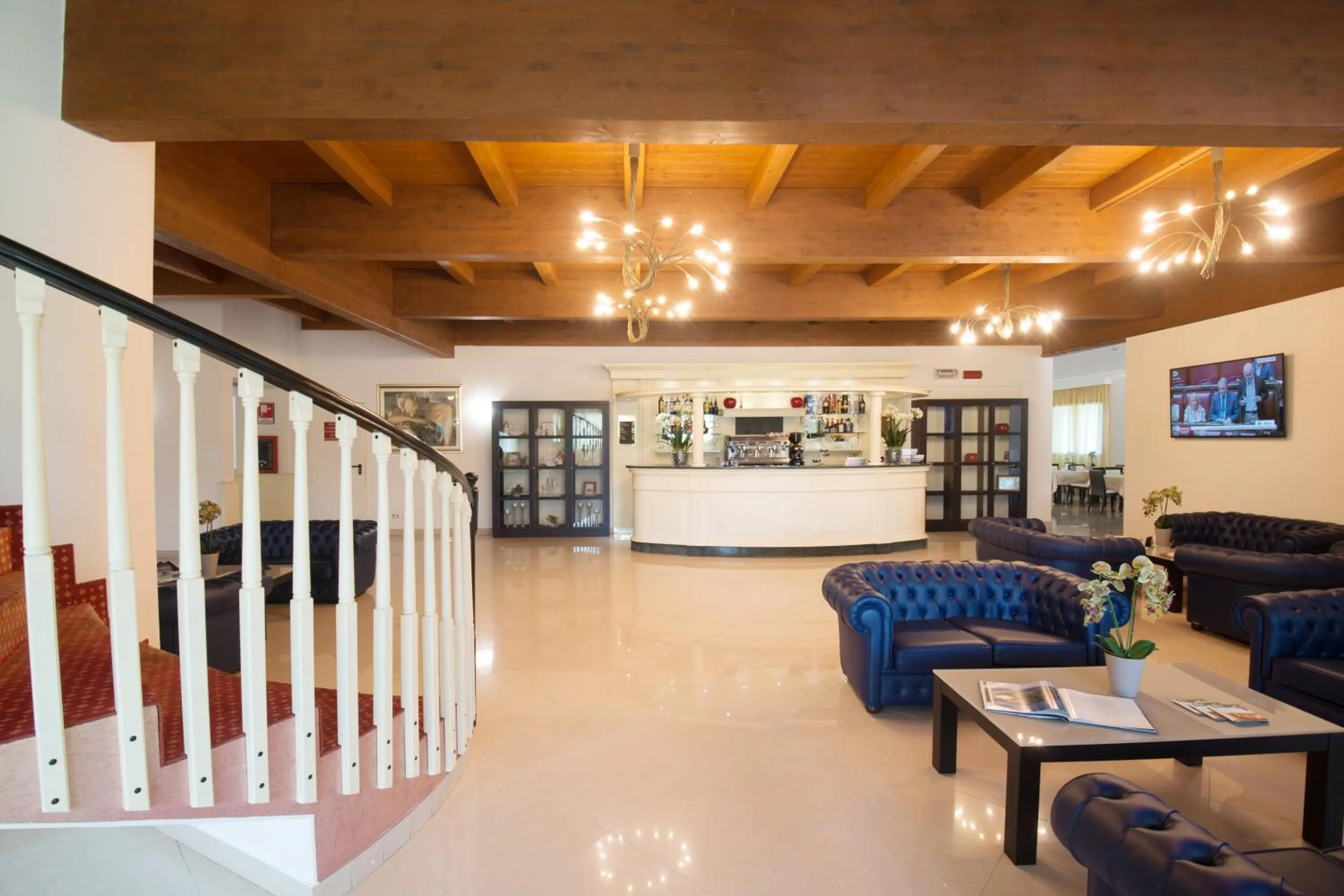 Lobby or reception in AS Hotel Sempione Fiera