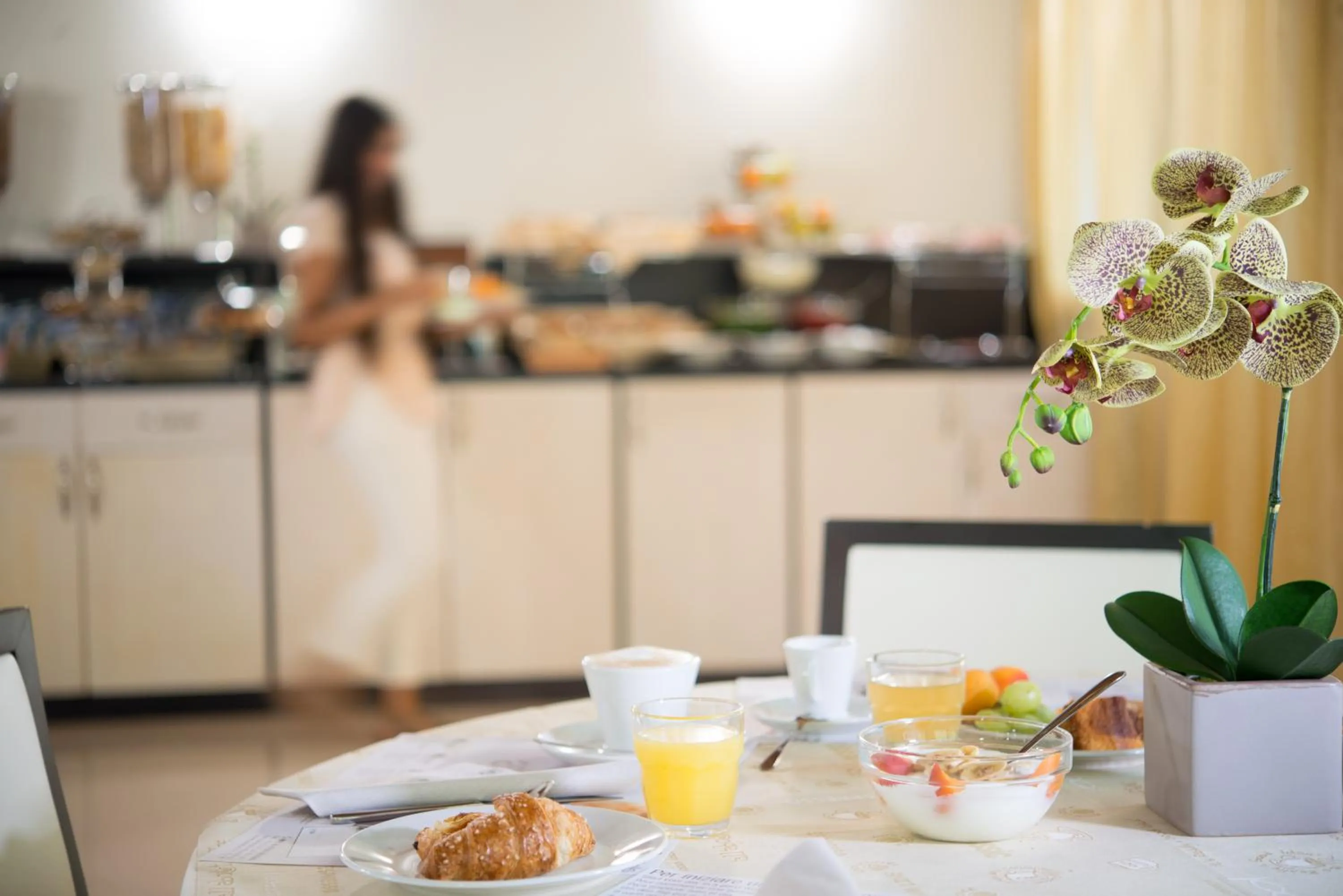 Buffet breakfast in AS Hotel Sempione Fiera