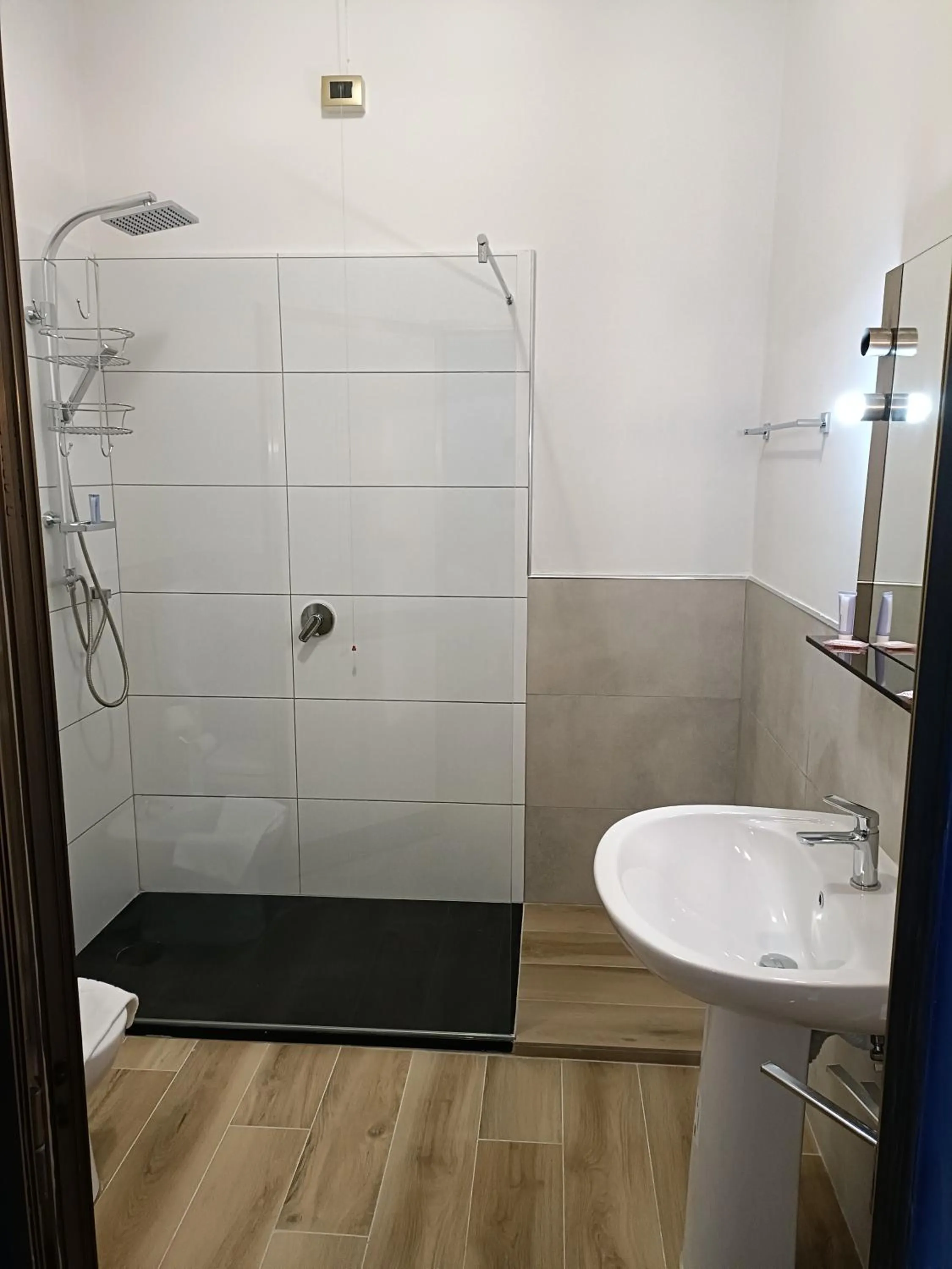 Bathroom in Hotel Alba Serravalle