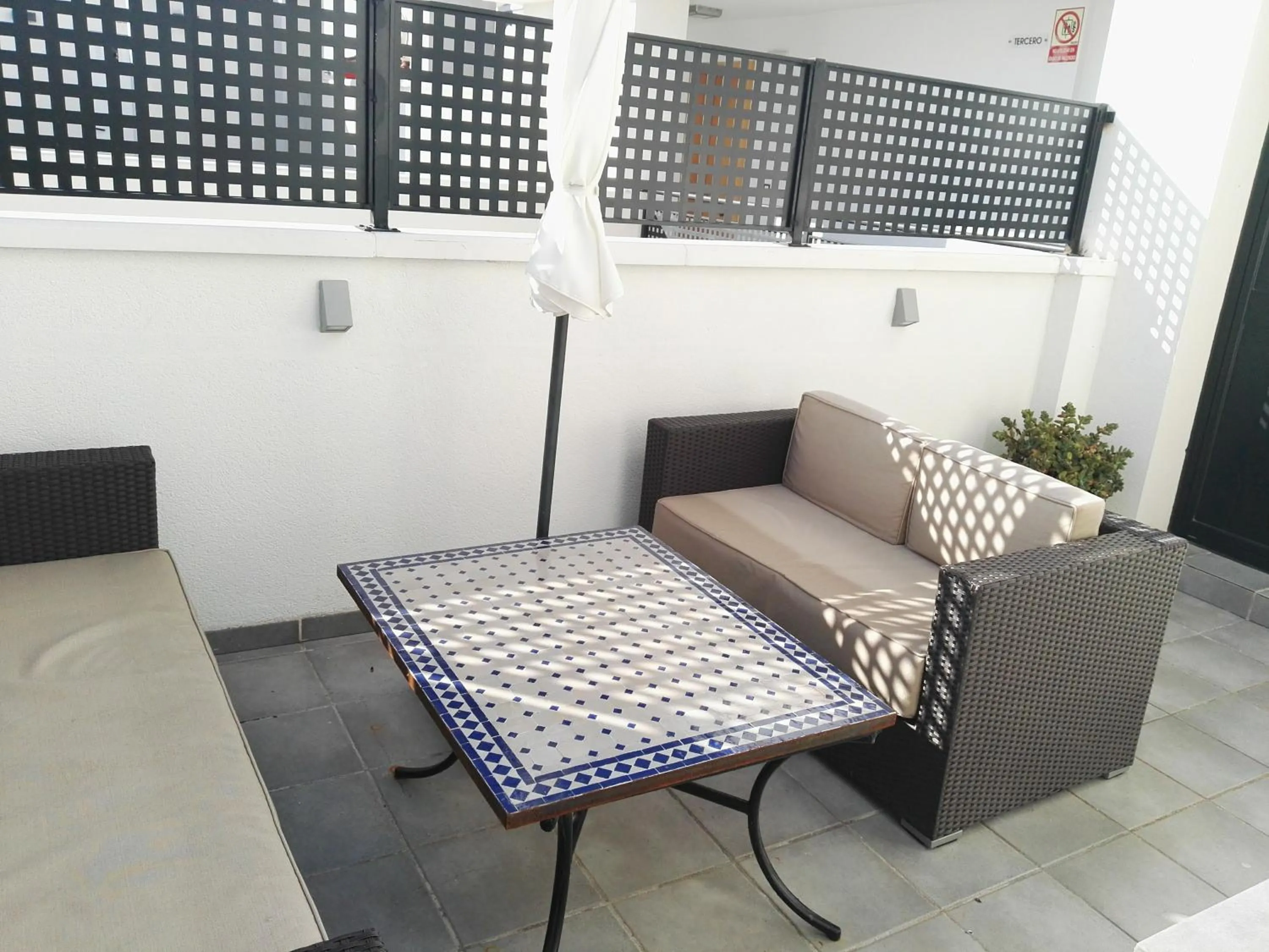Balcony/Terrace in Apartamento Cervantes