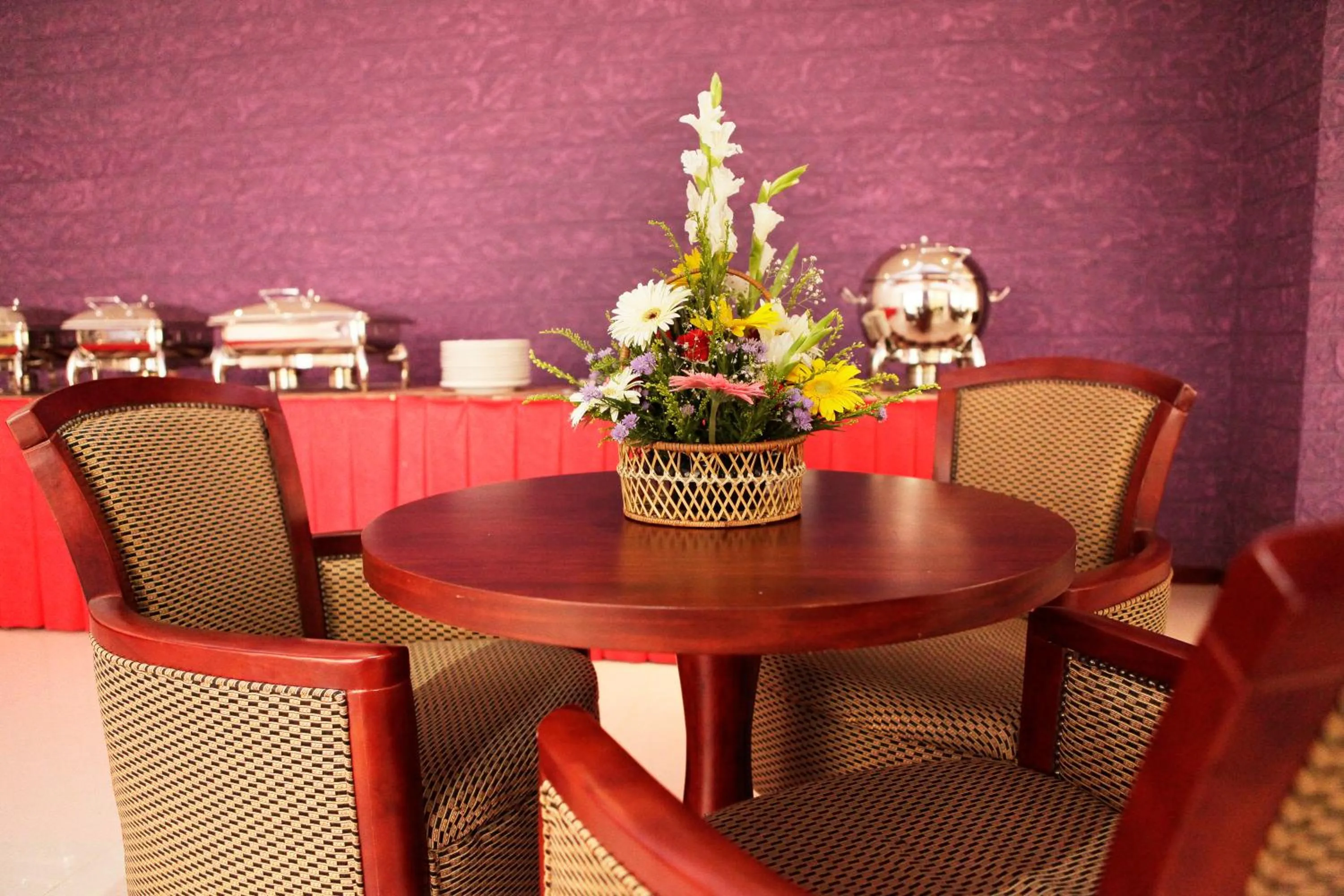 Seating area in Athirappilly Residency Chalakudy