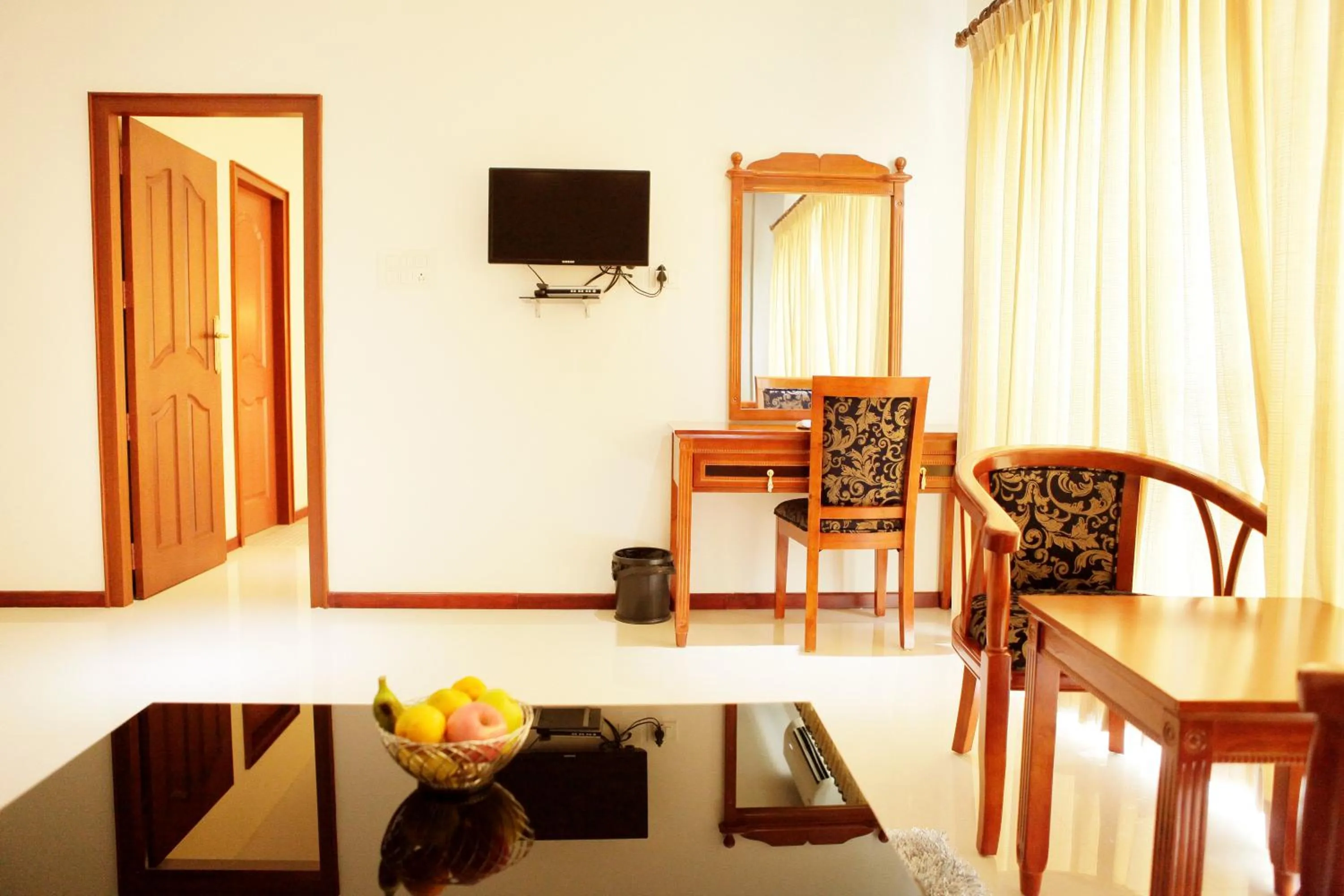 Living room in Athirappilly Residency Chalakudy