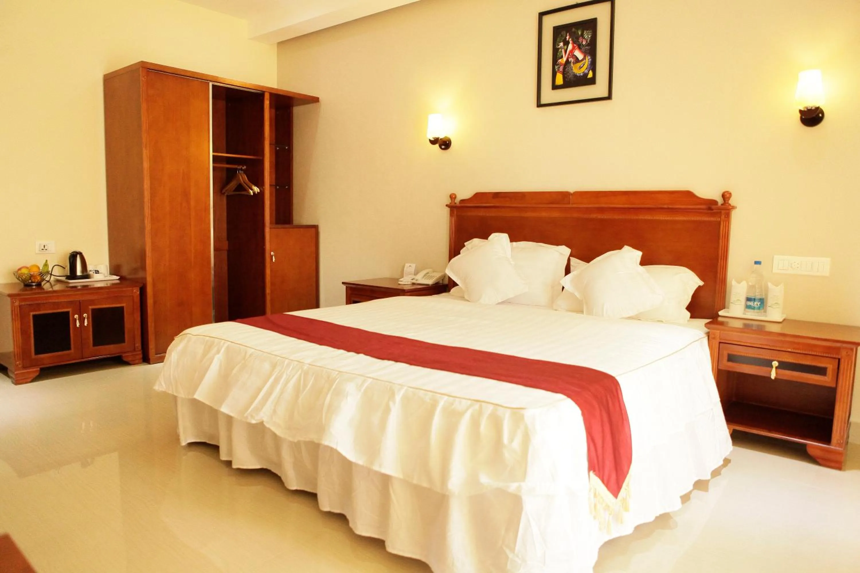 Bedroom, Bed in Athirappilly Residency Chalakudy