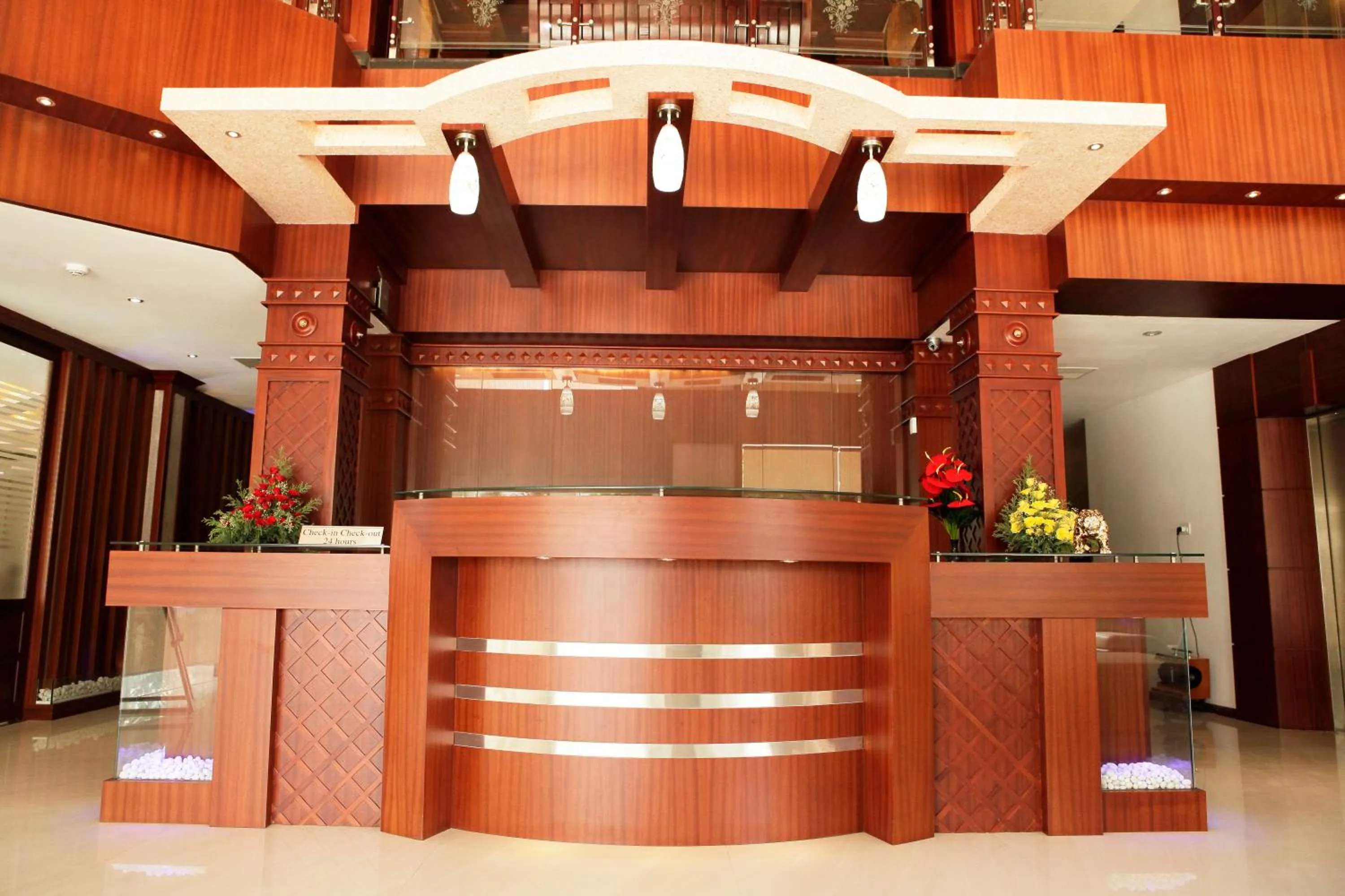 Lobby or reception in Athirappilly Residency Chalakudy