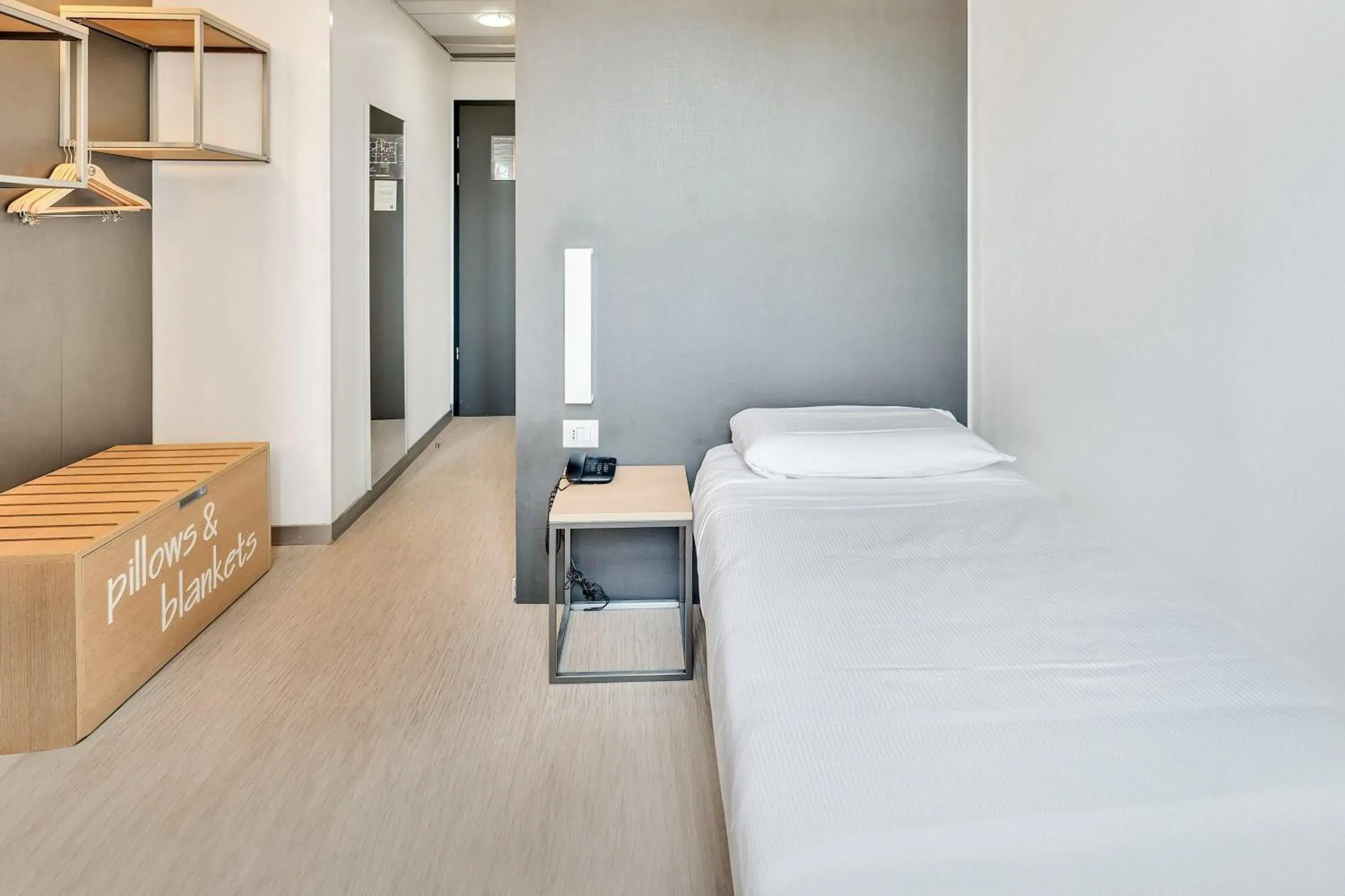 Photo of the whole room, Bed in B&B Hotel Milano Aosta Photo of the whole room, Bed in B&B Hotel Milano Aosta