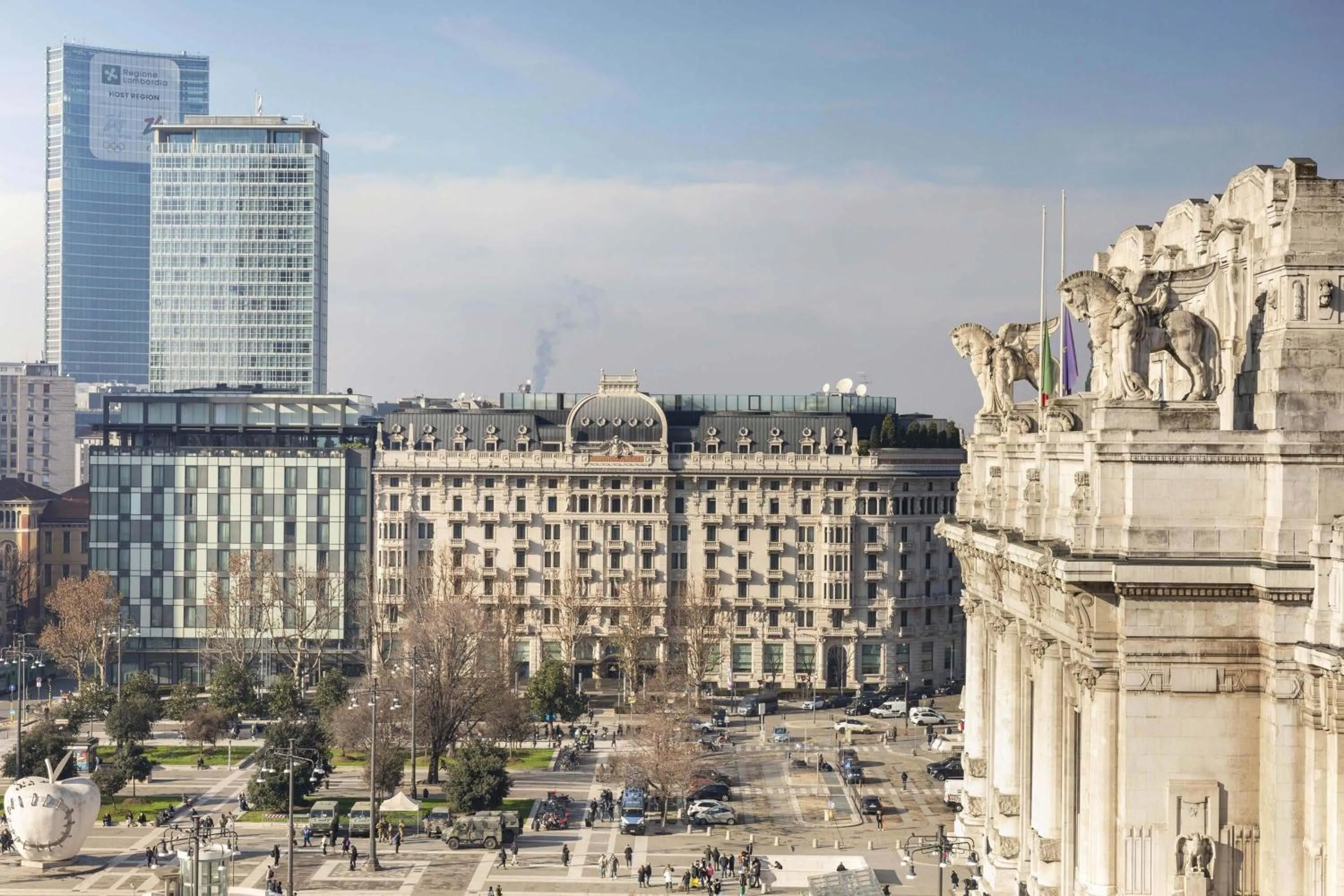 Property building in B&B Hotel Milano Aosta