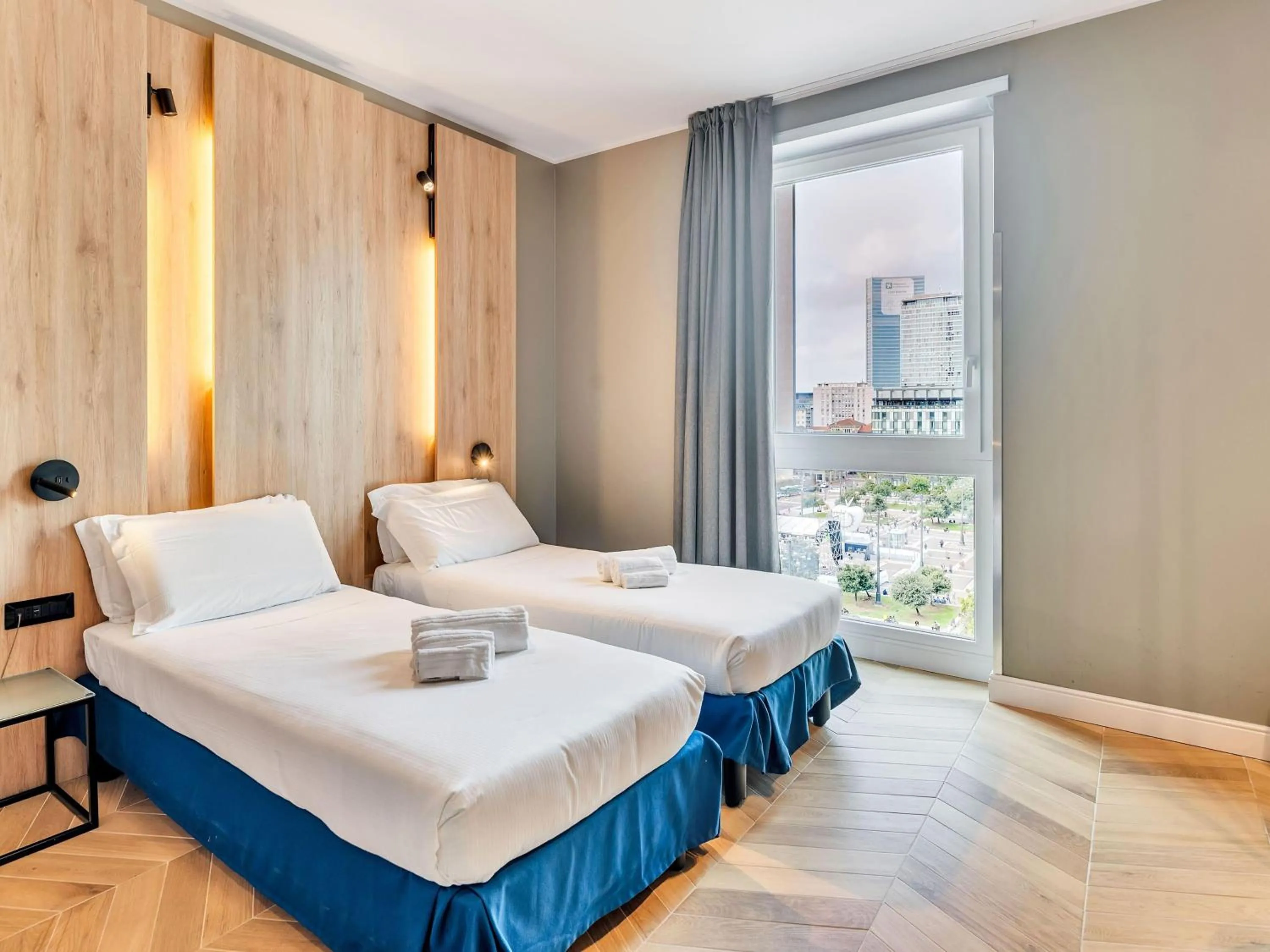 Photo of the whole room, Bed in B&B Hotel Milano Aosta