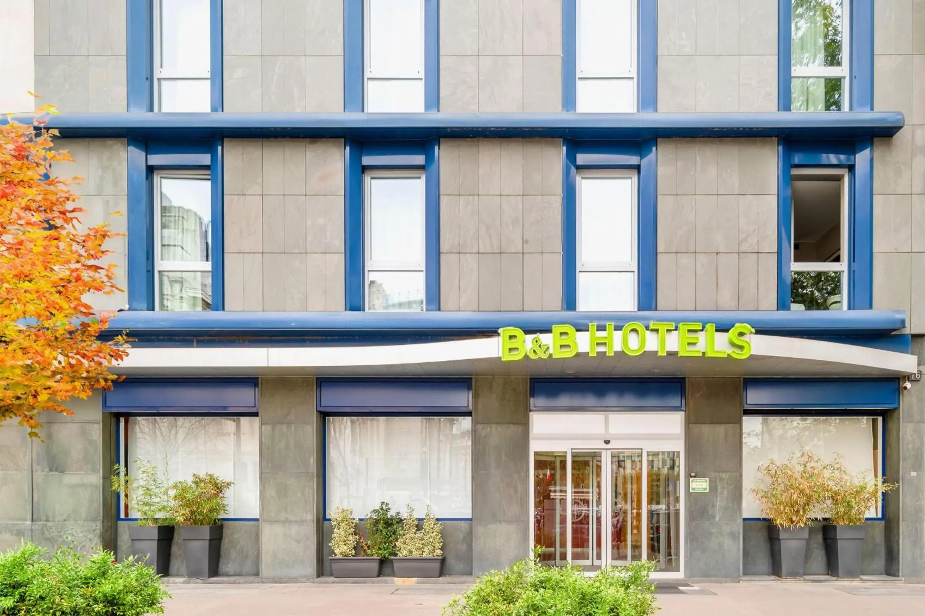 Property building in B&B Hotel Milano Aosta Property building in B&B Hotel Milano Aosta