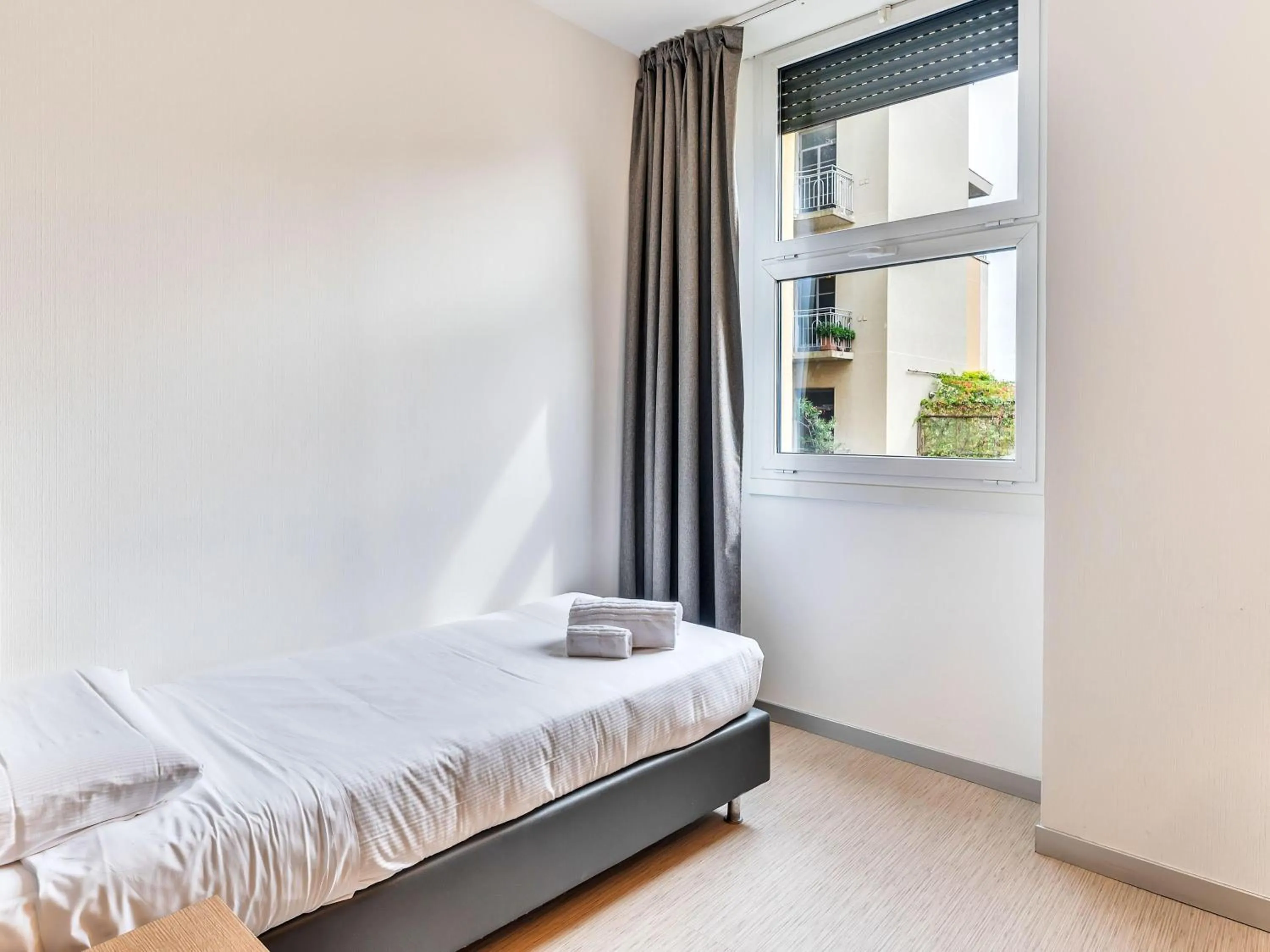 Photo of the whole room, Bed in B&B Hotel Milano Aosta