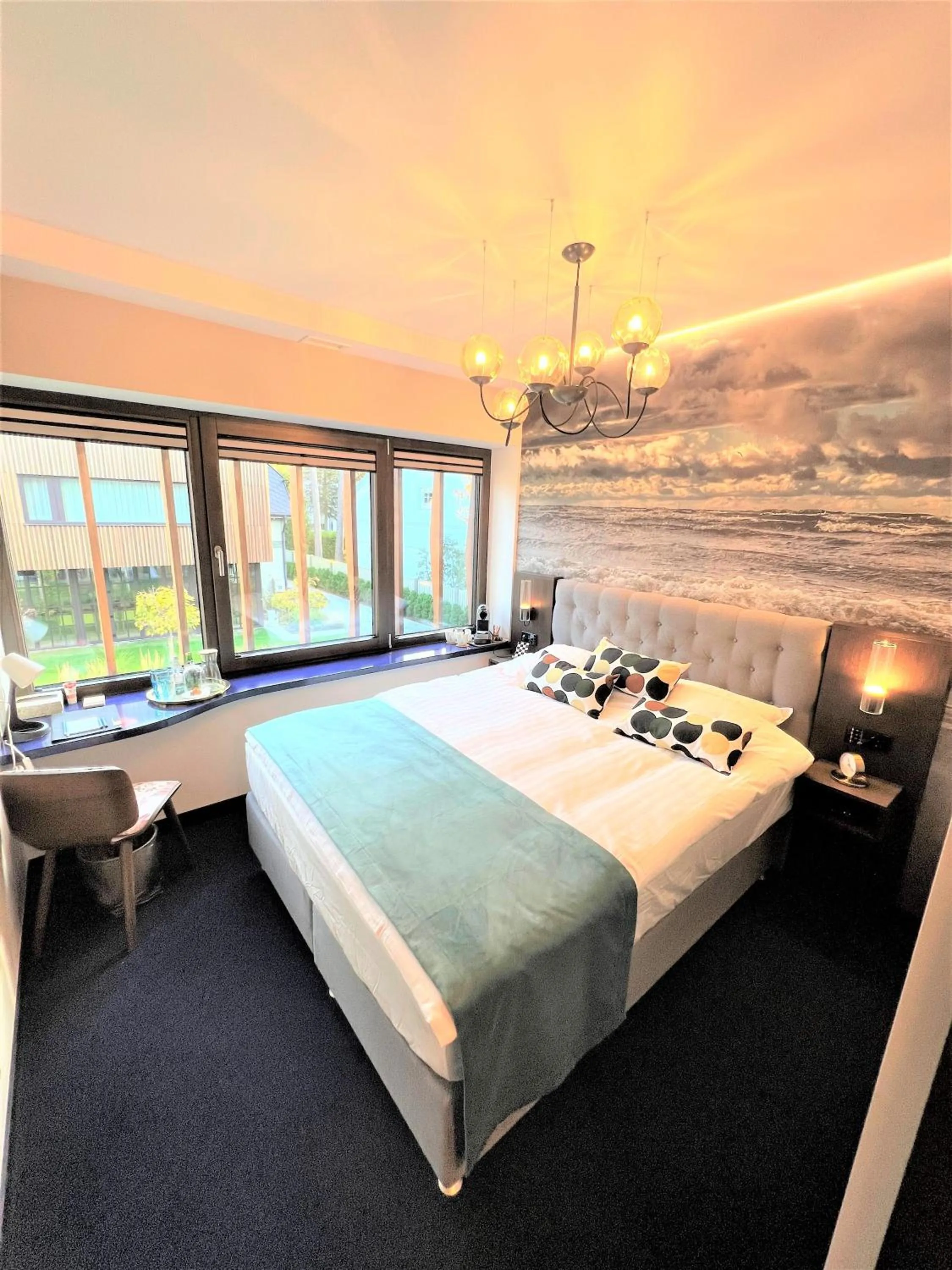 Bed in Villa Lettonia