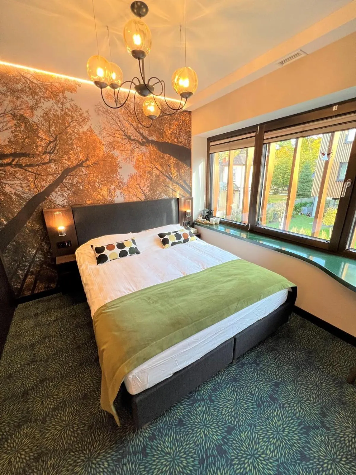 Bed in Villa Lettonia