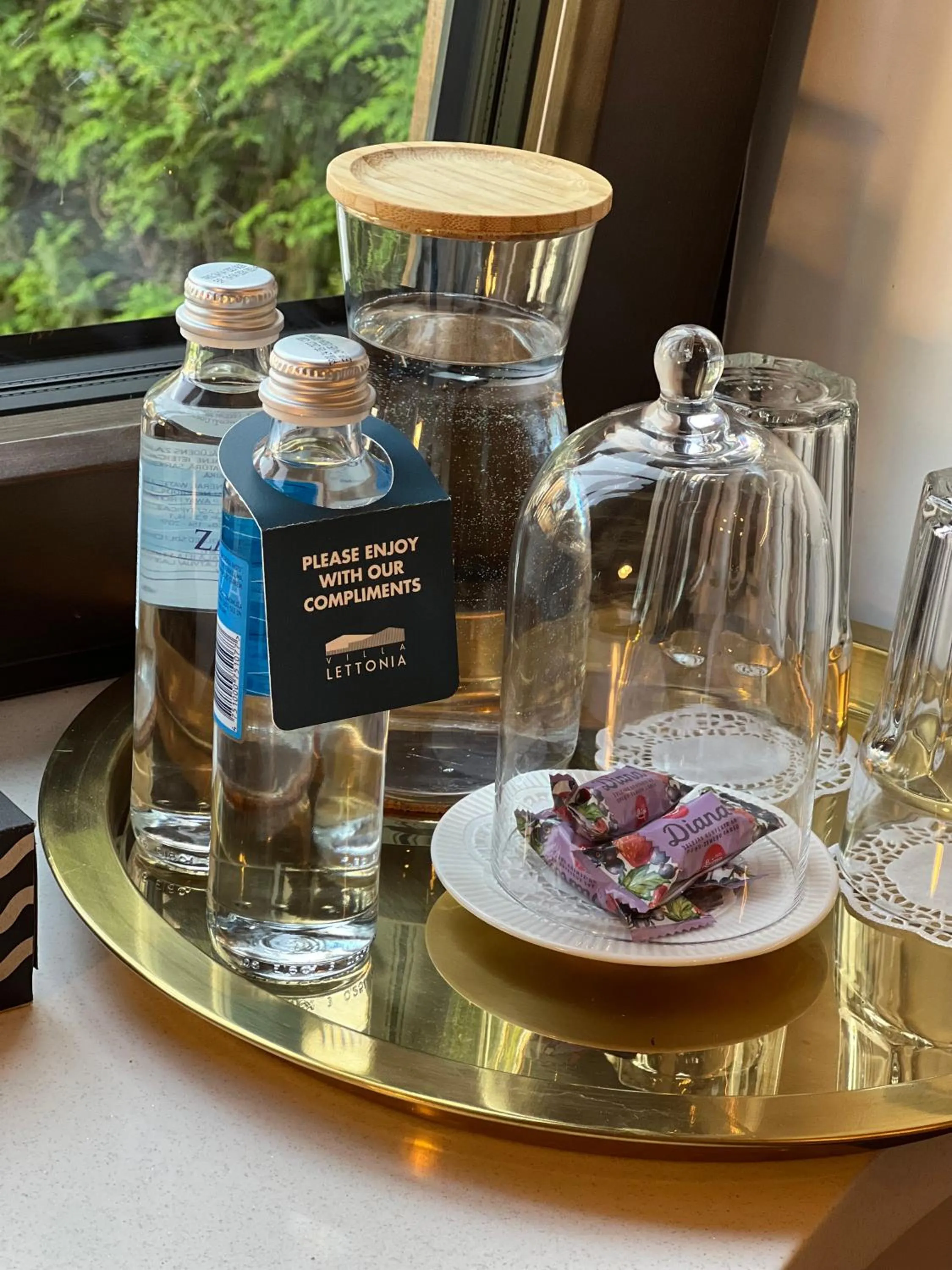 Food in Villa Lettonia